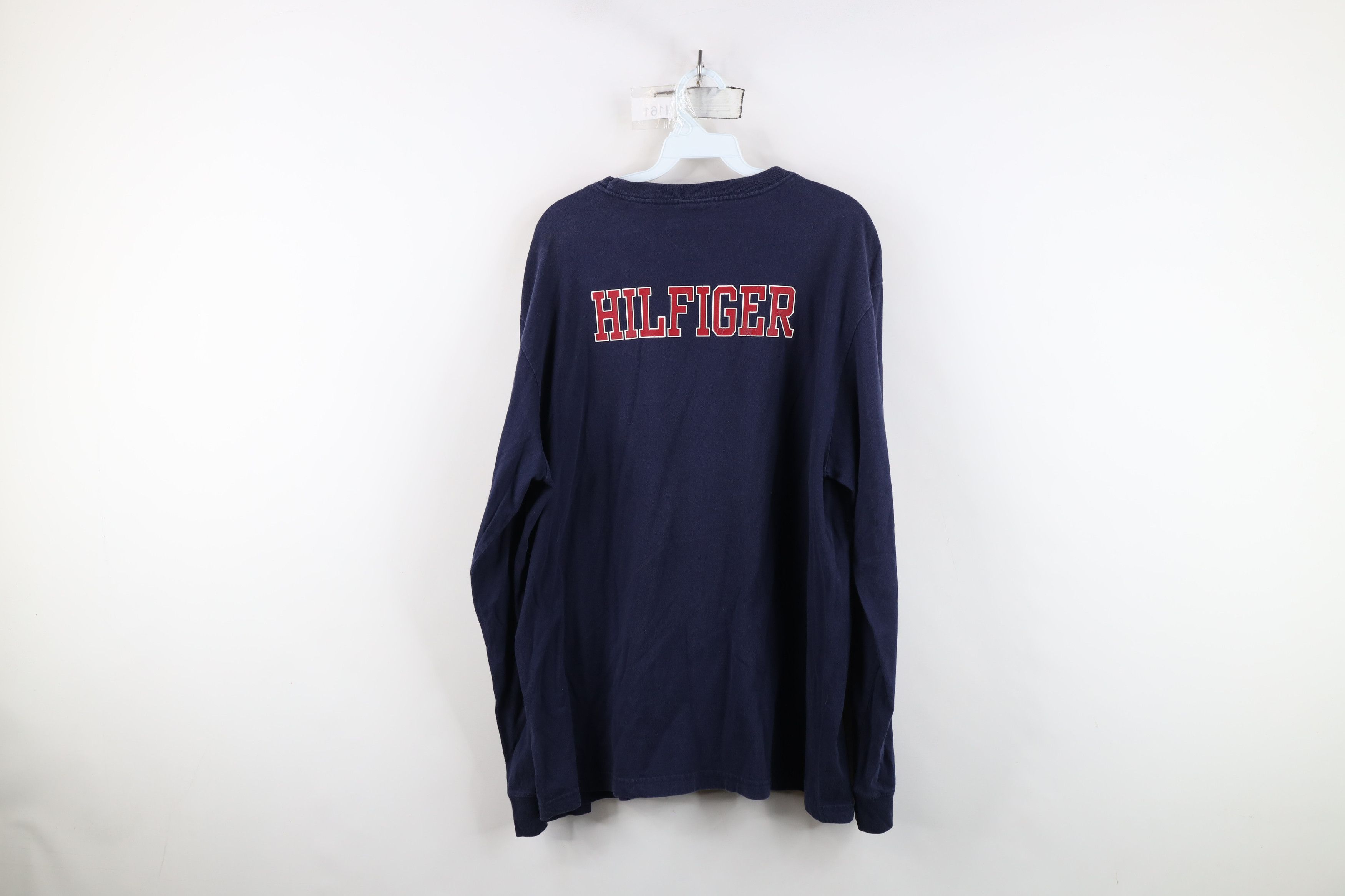 Tommy Hilfiger Vintage 90s Y2K Tommy Hilfiger Ski Club Long Sleeve T-Shirt Size US L / EU 52-54 / 3 - 10 Thumbnail