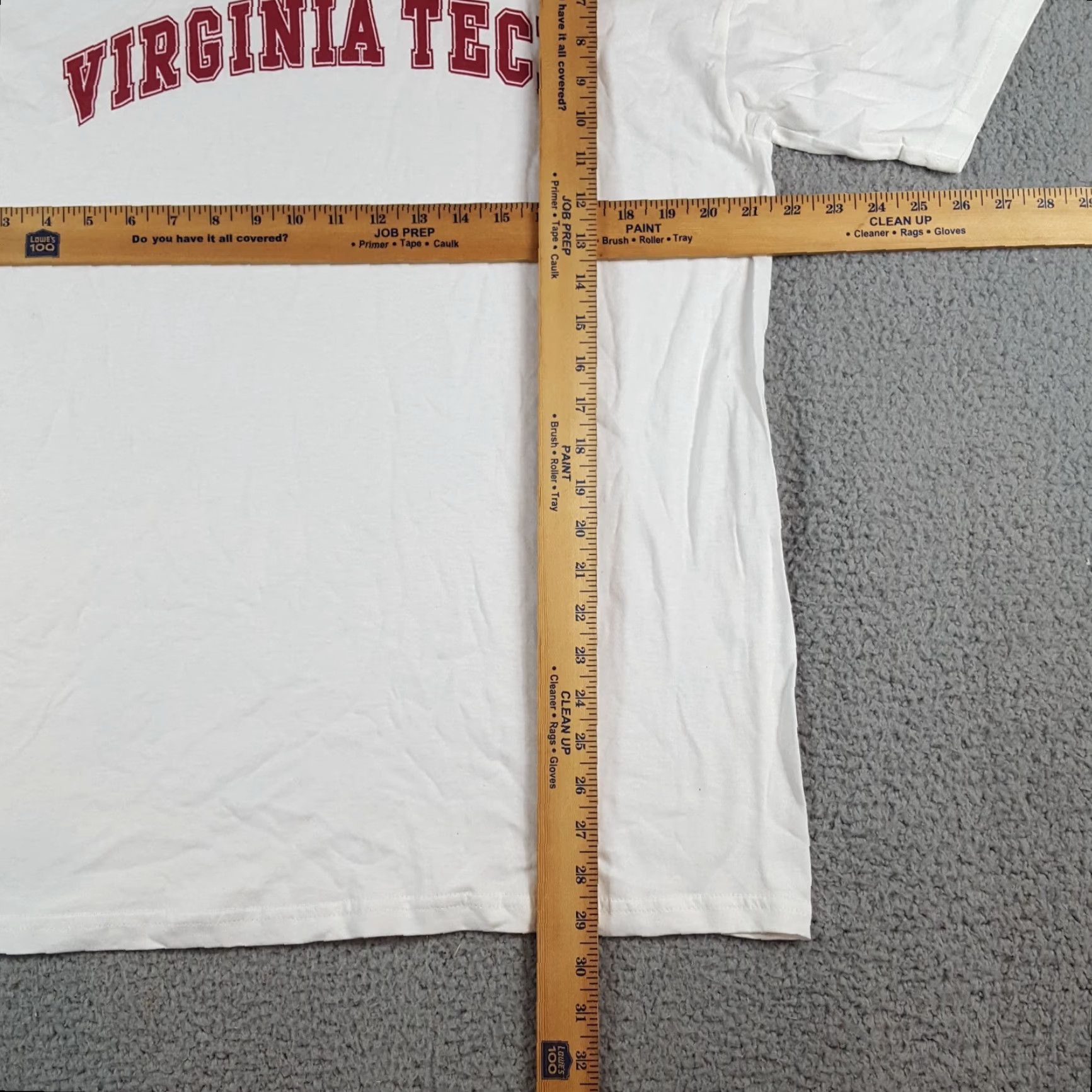Vintage VINTAGE Virginia Tech Hokies Football Mens Size L University T Shirt N/A Size US L / EU 52-54 / 3 - 8 Thumbnail