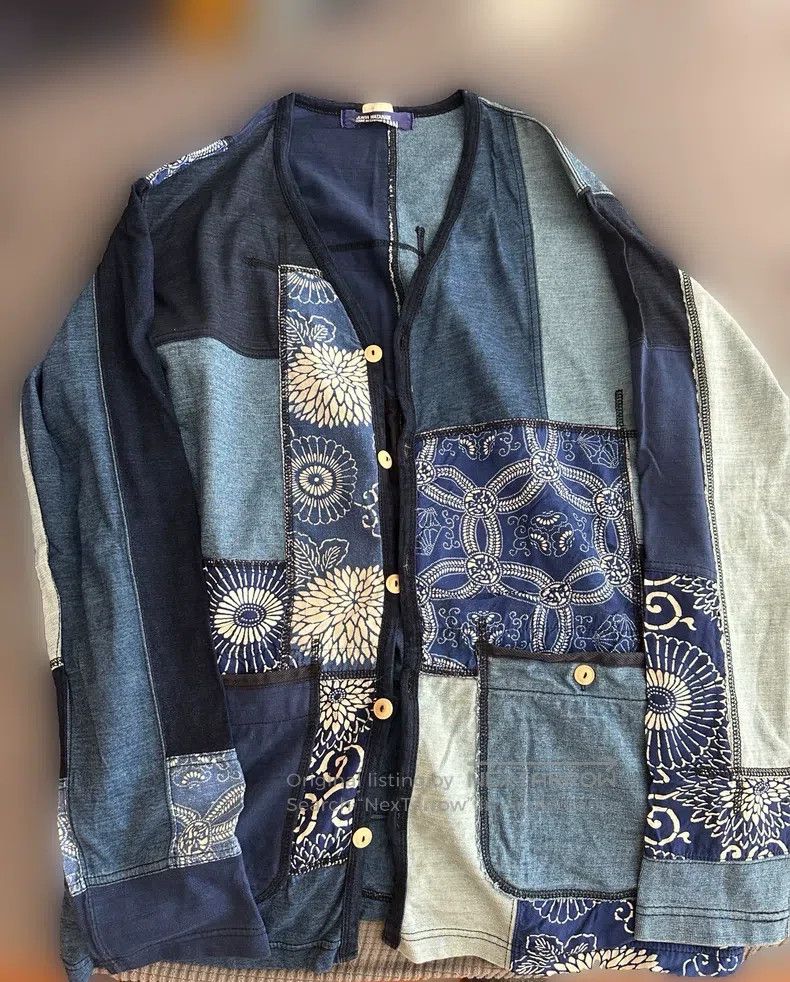 Junya Watanabe Junya Watanabe Patchwork Cardigan Size S / US 4 / IT 40 - 1 Thumbnail