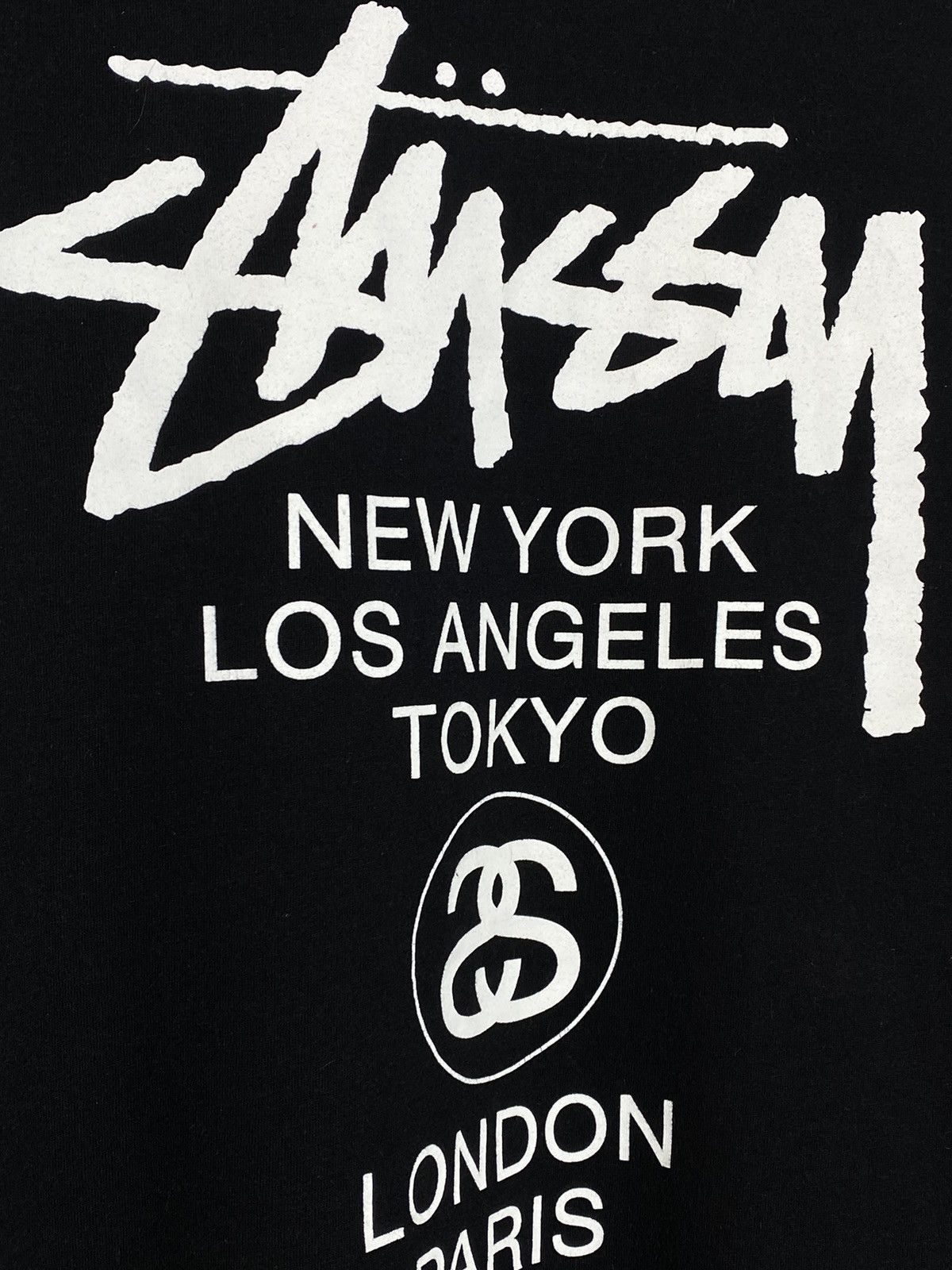 Stussy 🔥 STÜSSY WORLD TOUR TEE NYC TOKYO PARIS COMPTON VIBES_ Size US M / EU 48-50 / 2 - 5 Thumbnail