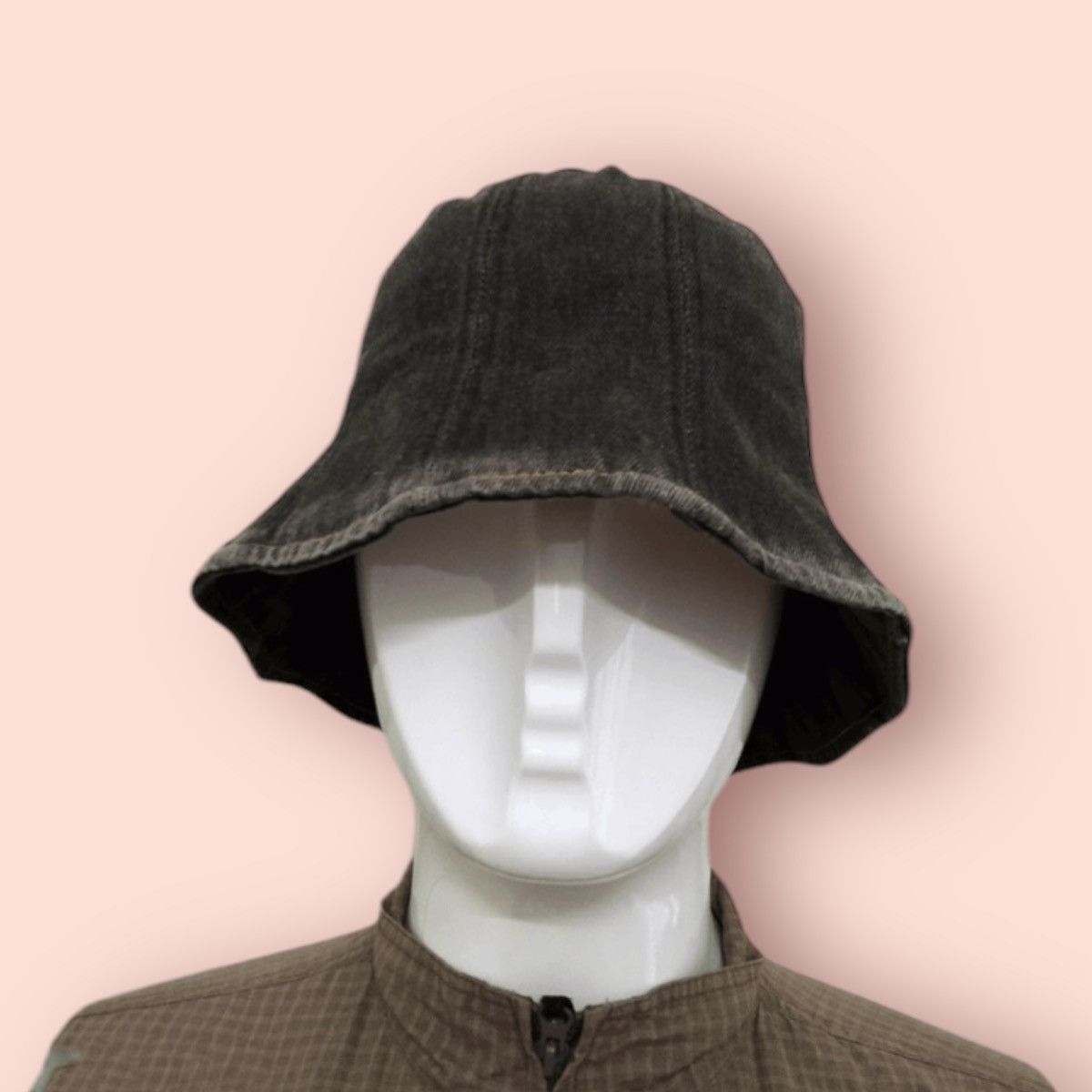 Vintage VINTAGE DENIM BUCKET HAT JAPAN Size ONE SIZE - 2 Thumbnail