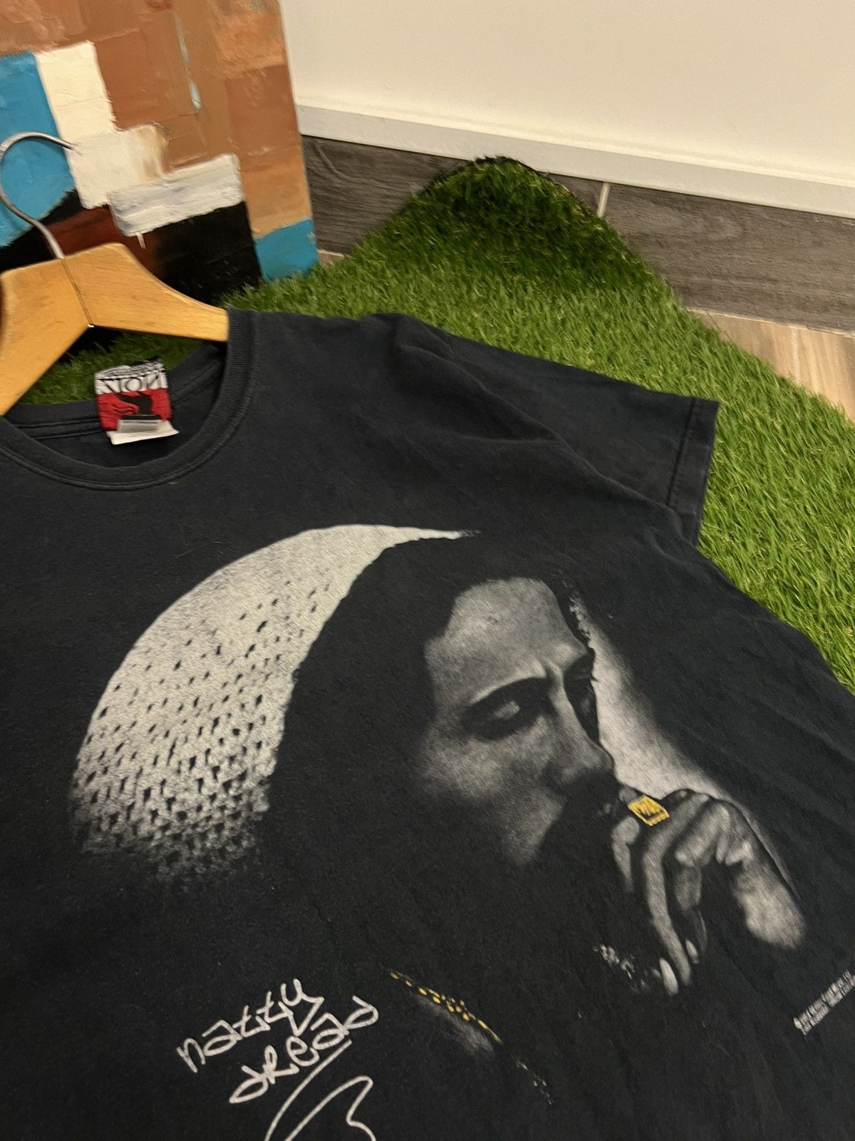 Bob Marley Vintage 2004 Bob Marley Natty Dread Rasta Rap Tee Size US M / EU 48-50 / 2 - 3 Thumbnail