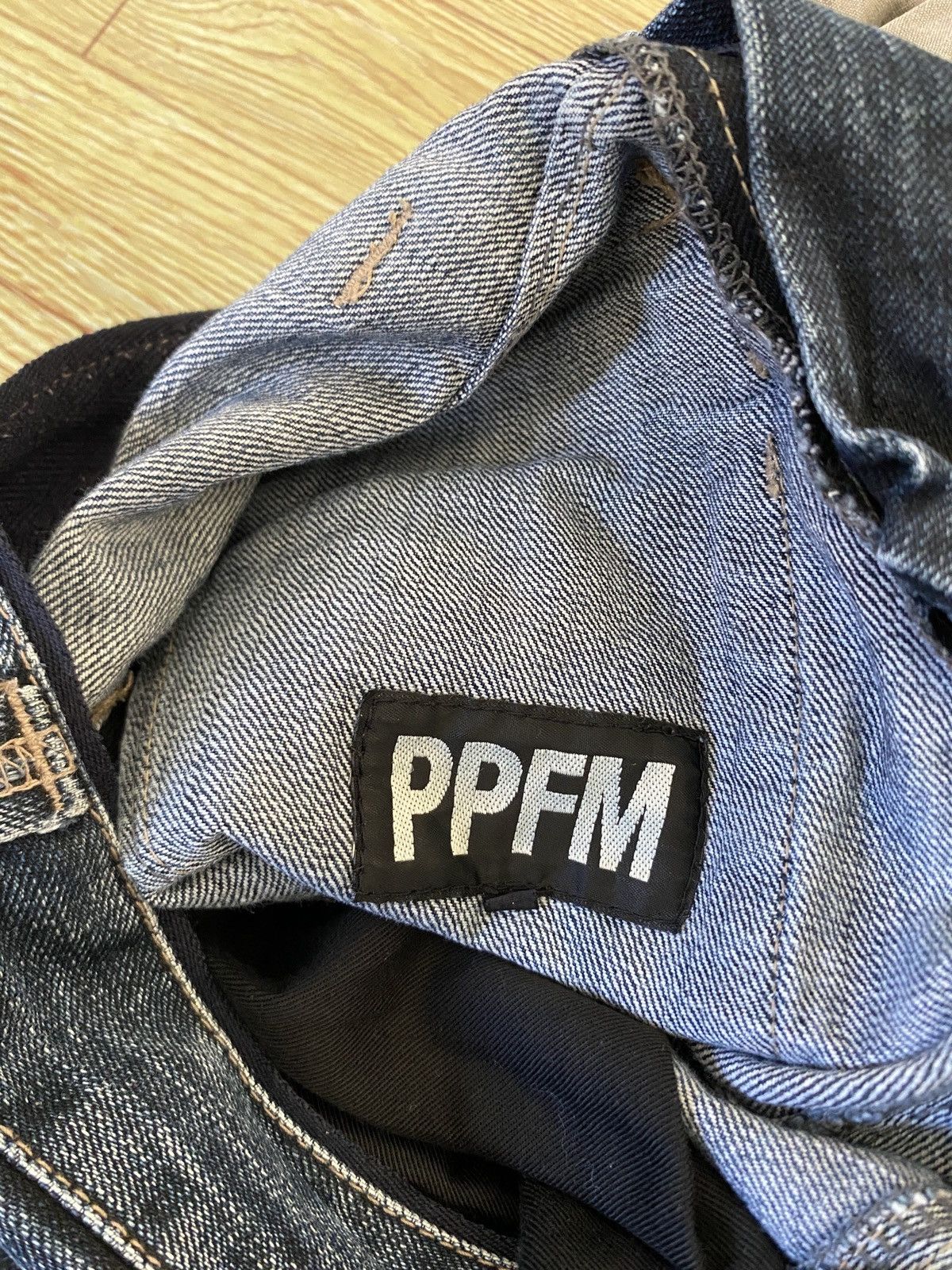 PPFM Very Rare Vintage Brand PPFM Tactical Bondage Jeans 1990s Size US 30 / EU 46 - 14 Thumbnail