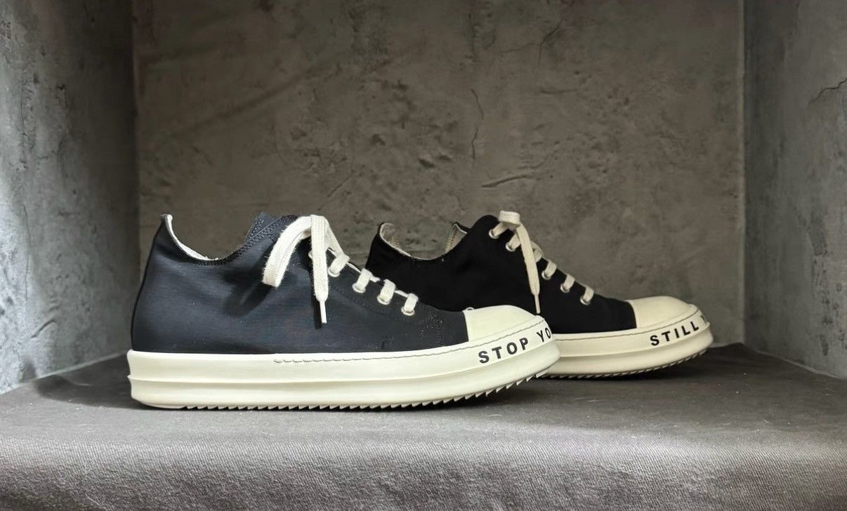 Rick Owens Rick Owens 2023 Model Satin Sole with Lettering Size US 8 / EU 41 - 3 Thumbnail