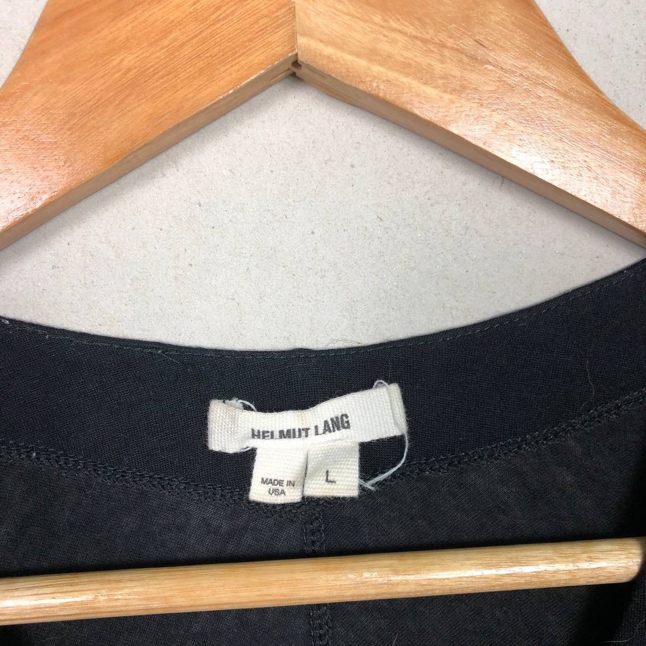 Helmut Lang Helmut Lang Archival Big Tunic Black Kinetic Jersey Top L Size US L / EU 52-54 / 3 - 4 Thumbnail