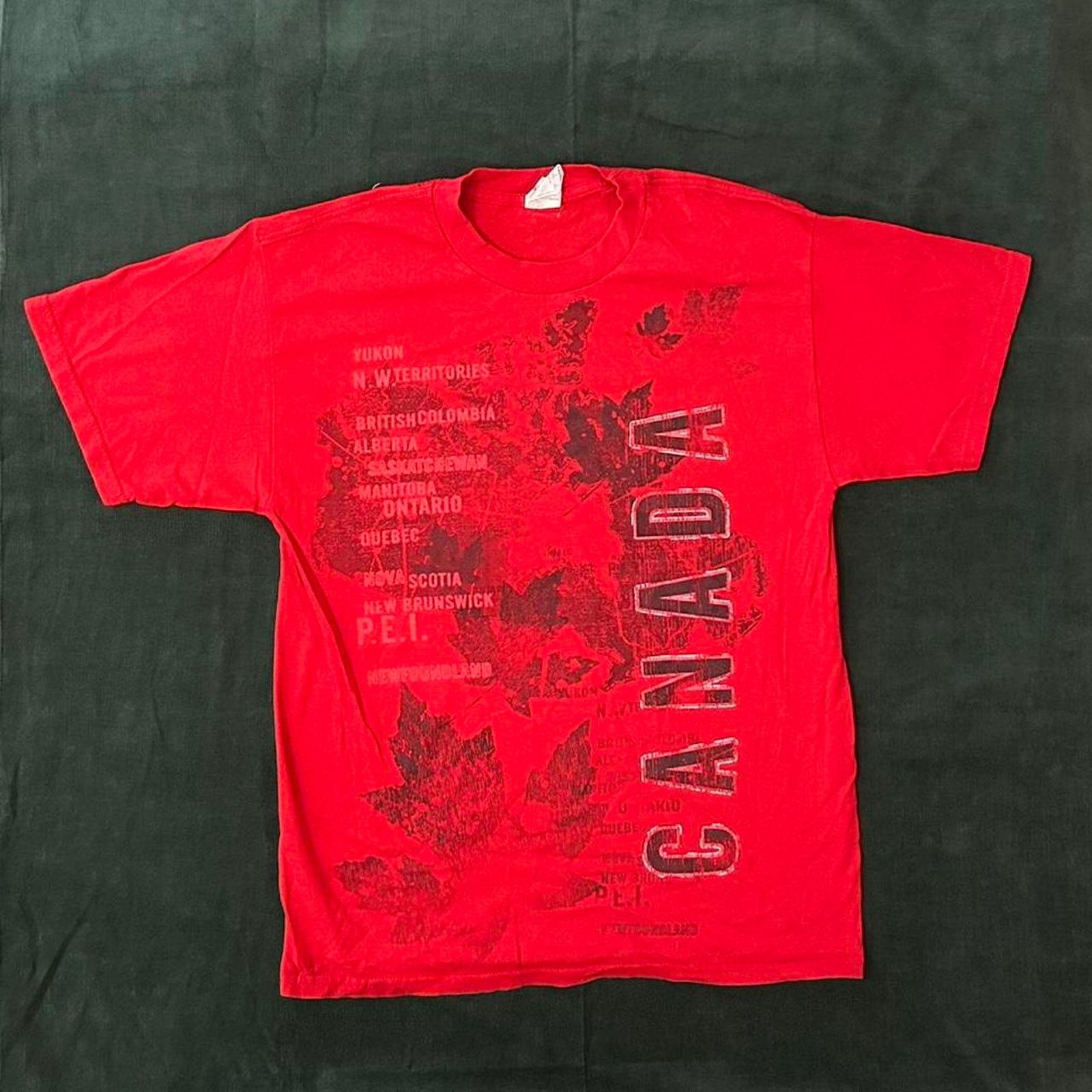 AAA Rare y2k canada graphic tee Size US L / EU 52-54 / 3 - 1 Thumbnail