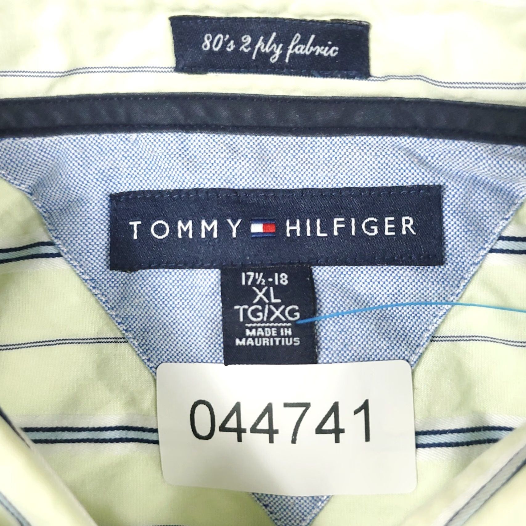 Tommy Hilfiger Tommy Hilfiger Striped Button-Up Shirt Mens XL Yellow Blue Casual Long Sleeve Classic Size US XL / EU 56 / 4 - 6 Thumbnail
