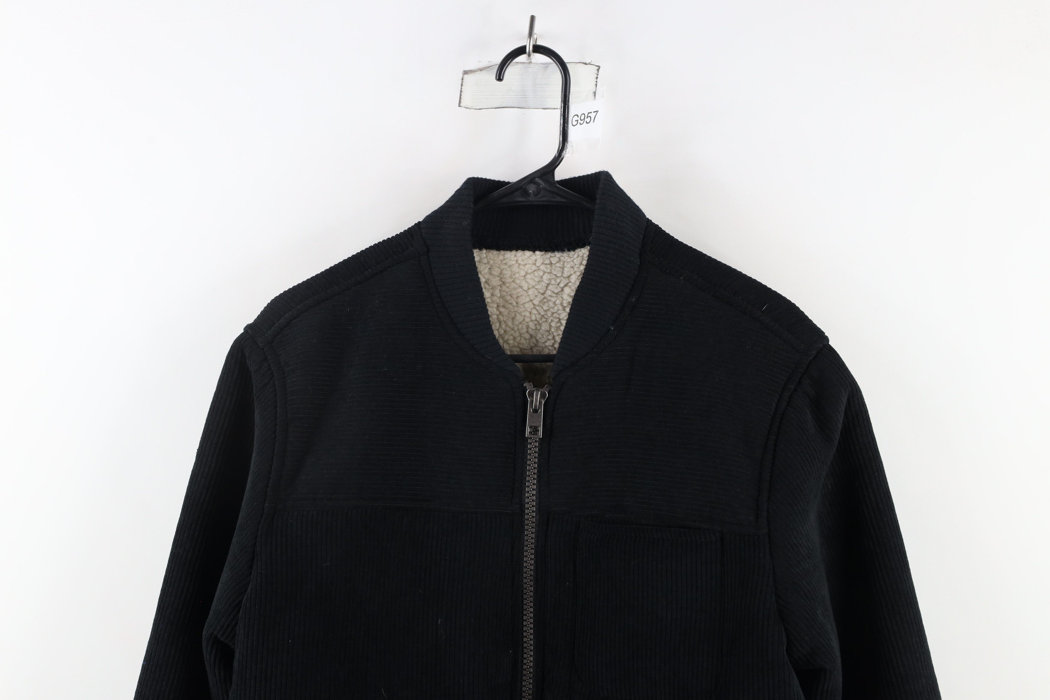 Vintage Vintage 90s Streetwear Fleece Lined Corduroy Bomber Jacket Size US S / EU 44-46 / 1 - 2 Thumbnail