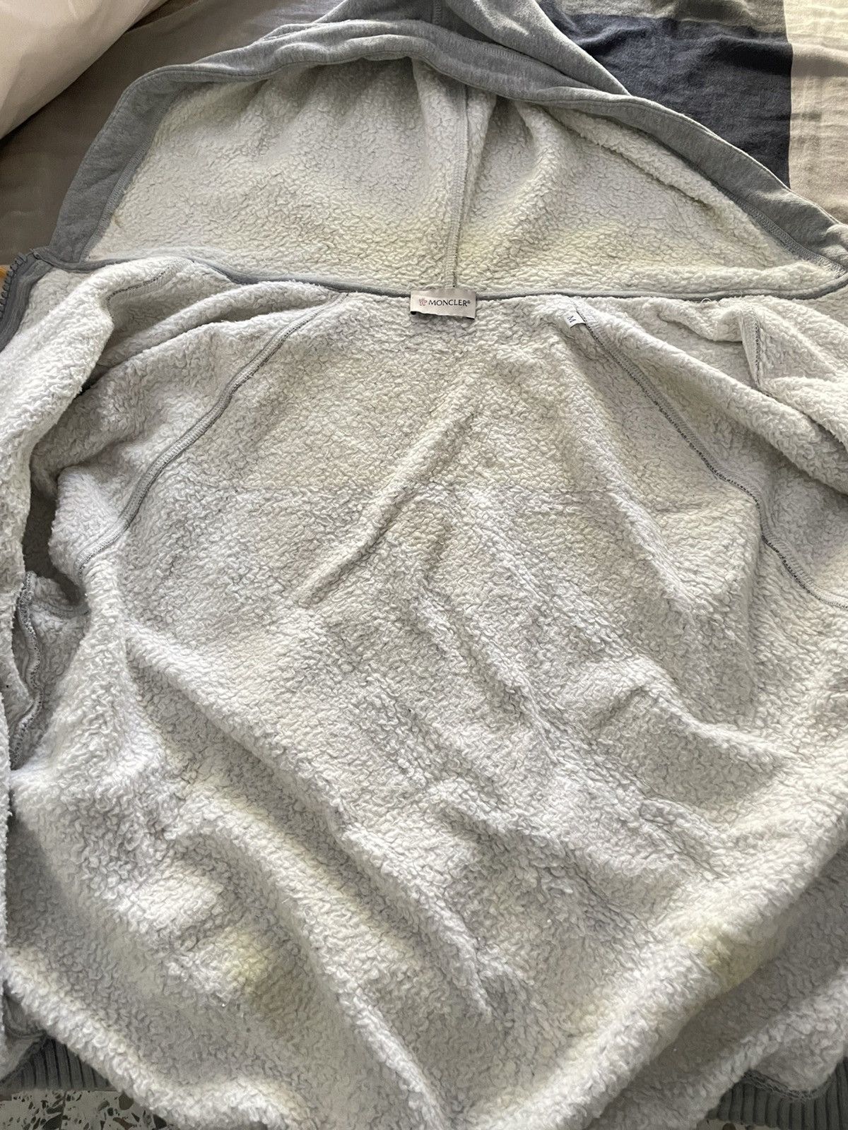 Moncler Moncler x Off-White Zip Hoodie Size US M / EU 48-50 / 2 - 7 Thumbnail