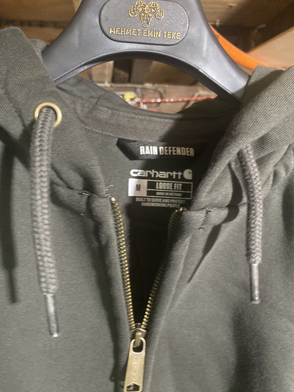 Carhartt × Japanese Brand × Vintage Vintage Medium Carhartt Hoodie Size US M / EU 48-50 / 2 - 9 Thumbnail