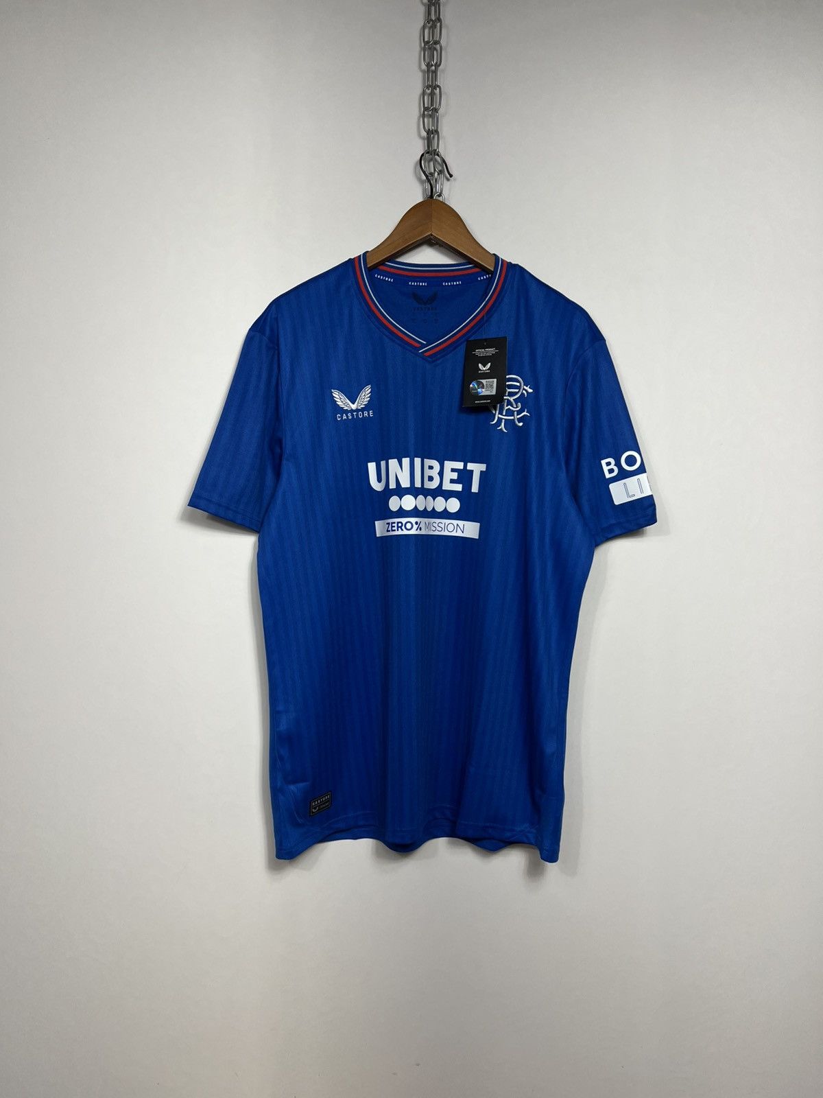 Castore Castore Glasgow Rangers 2023/24 Football Soccer Jersey Size US XL / EU 56 / 4 - 1 Thumbnail