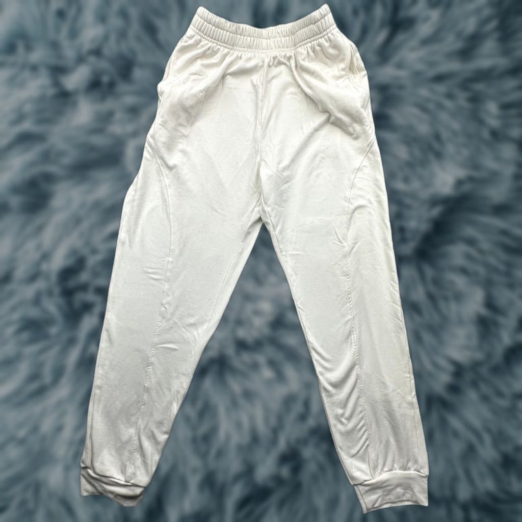 Lululemon Lululemon Jogger Sweatpants Womens XS White Logo Pockets NO TAGS Small Flaws Ready to Wear Size 26" / US 2 / IT 38 - 1 Thumbnail