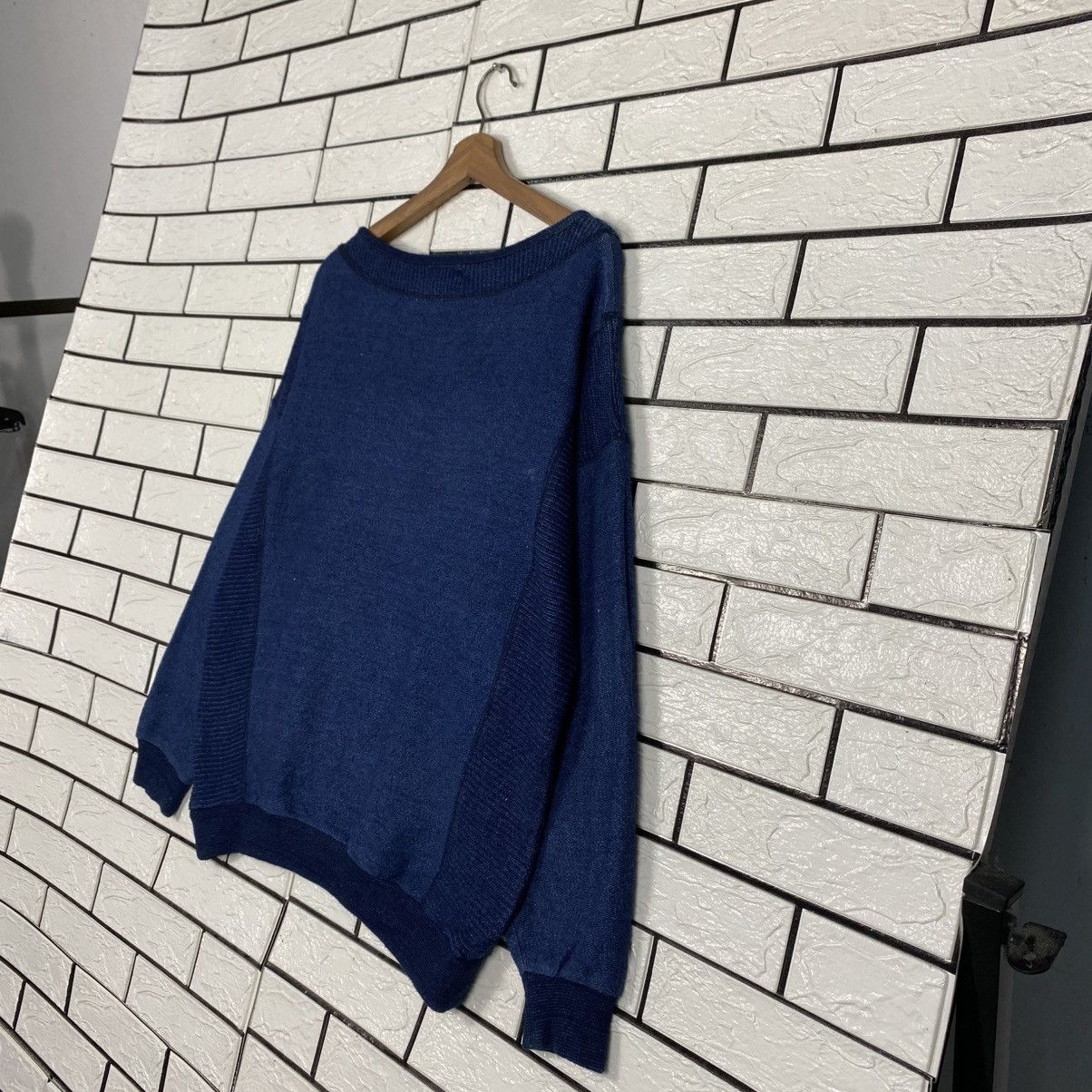 Indigo Vintage Sweatshirt Jantzen Indigoblue Pure Indigo Dyed Size US L / EU 52-54 / 3 - 11 Thumbnail