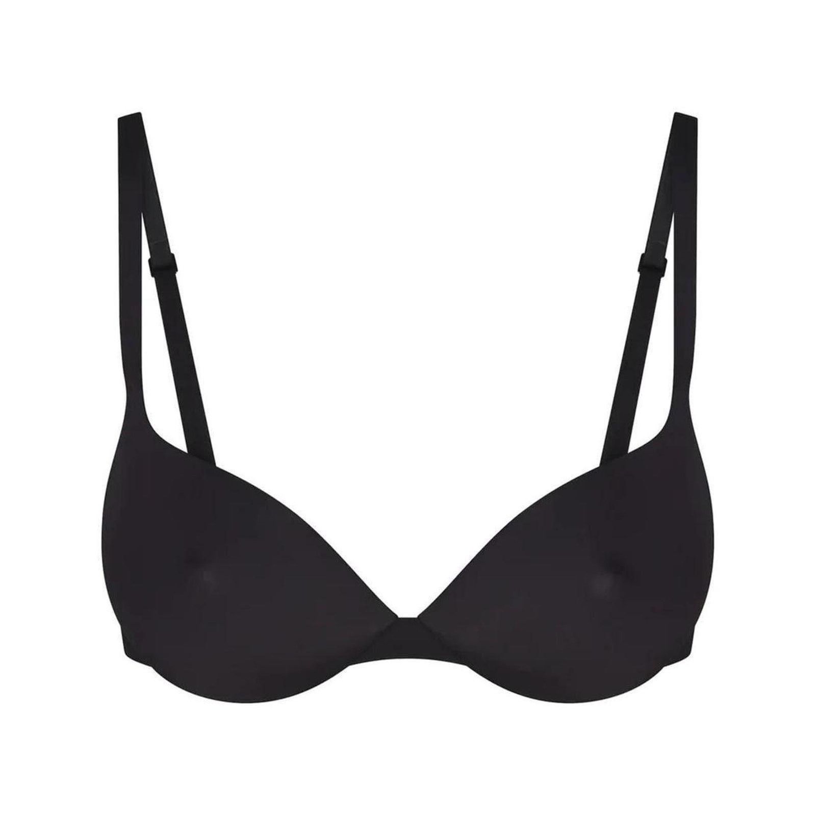 SKIMS SKIMS Nipple Push Up Bra in Onyx 40DD Size ONE SIZE - 1 Thumbnail