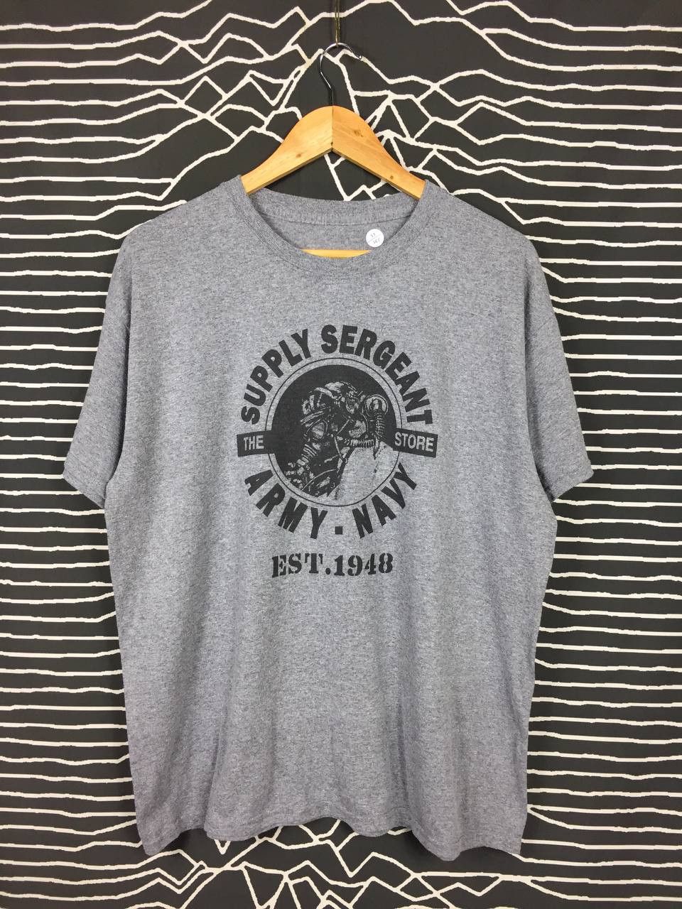 Vintage Supply Sergeant Army Navy Graphic Printed Tee Size US XL / EU 56 / 4 - 2 Thumbnail