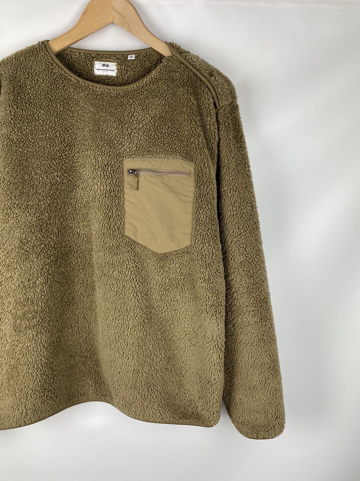 Engineered Garments × Japanese Brand × Uniqlo Uniqlo Engineered Garments men’s fleece sweatshirt pullover Size US M / EU 48-50 / 2 - 3 Thumbnail