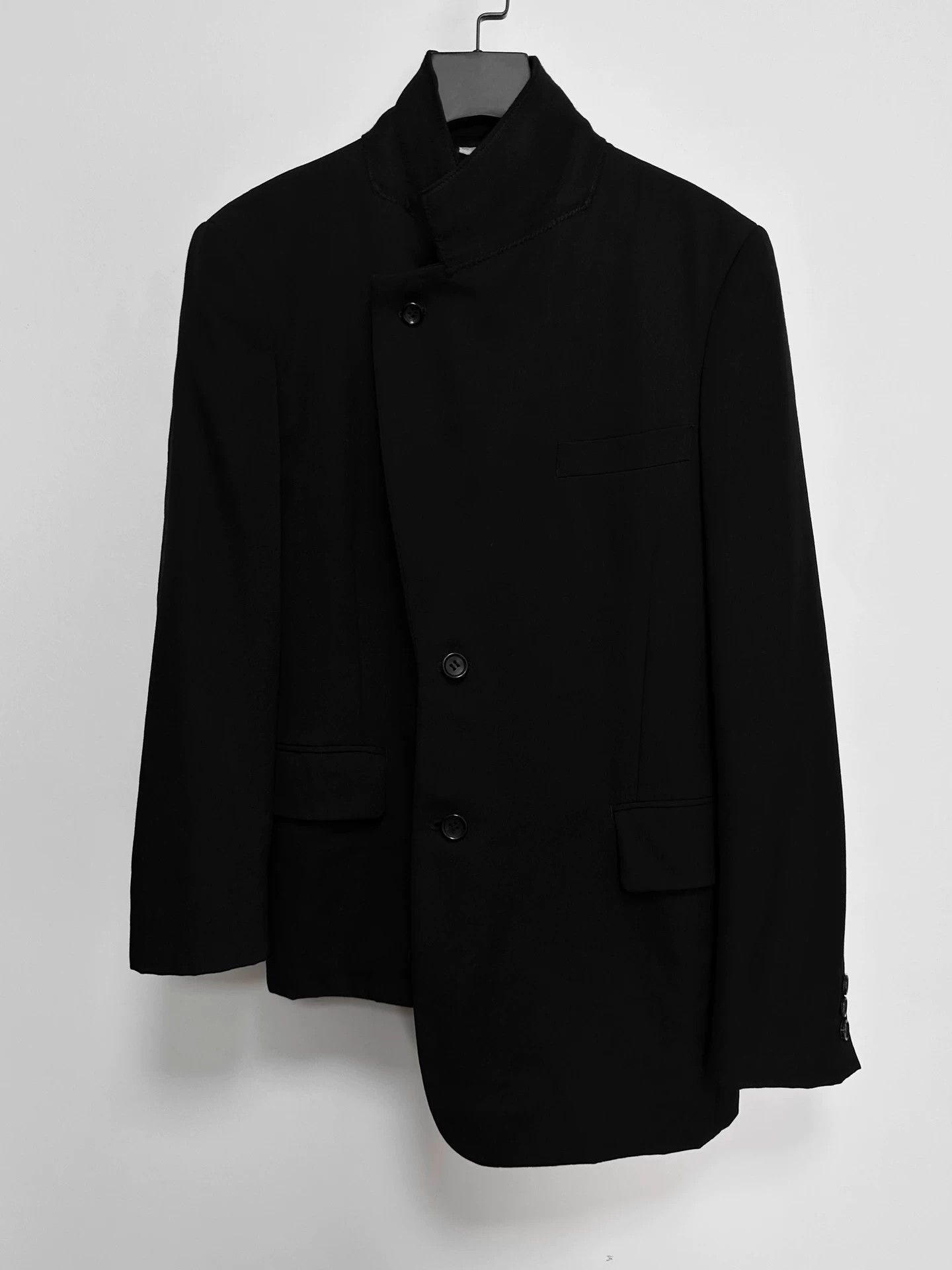 Comme des Garcons CDG 17aw Asymmetric Light Wool Unisex XS Jacket Size US XS / EU 42 / 0 - 3 Thumbnail