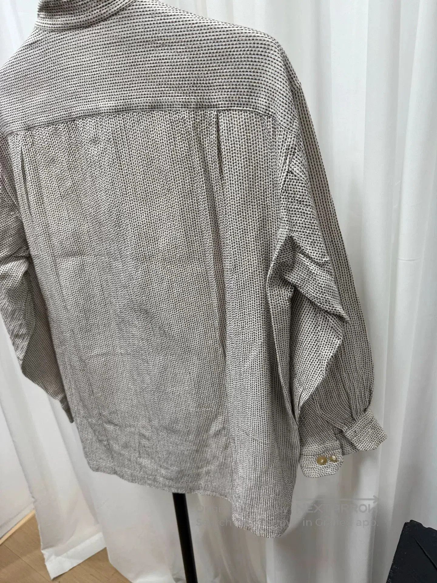 Issey Miyake Issey Miyake Striped Button-Up Shirt. Size US M / EU 48-50 / 2 - 8 Thumbnail
