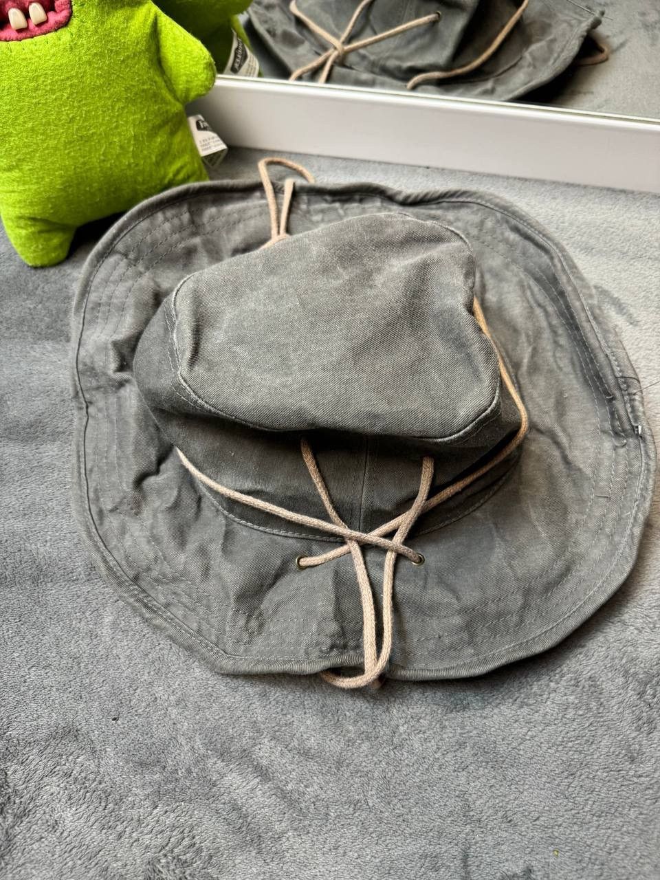 Vintage Vintage Y2K Bucket Hat Opium Archival Owens Style Military Size ONE SIZE - 5 Thumbnail
