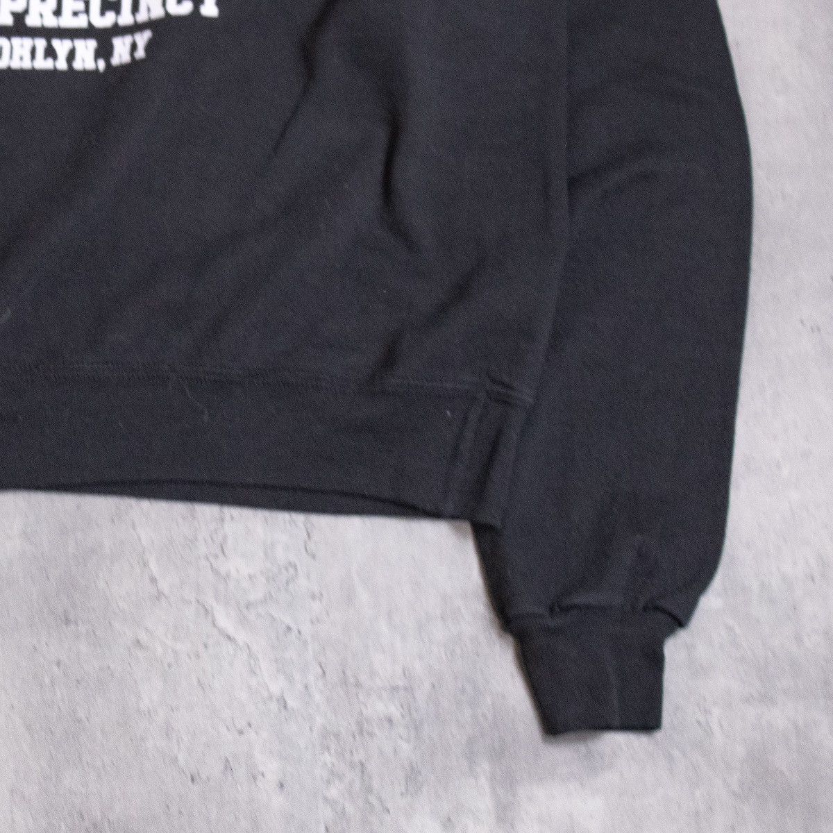 Hanes Hanes NYPD New York Brooklyn Black Boxy Crewneck Sweater Size US L / EU 52-54 / 3 - 6 Thumbnail
