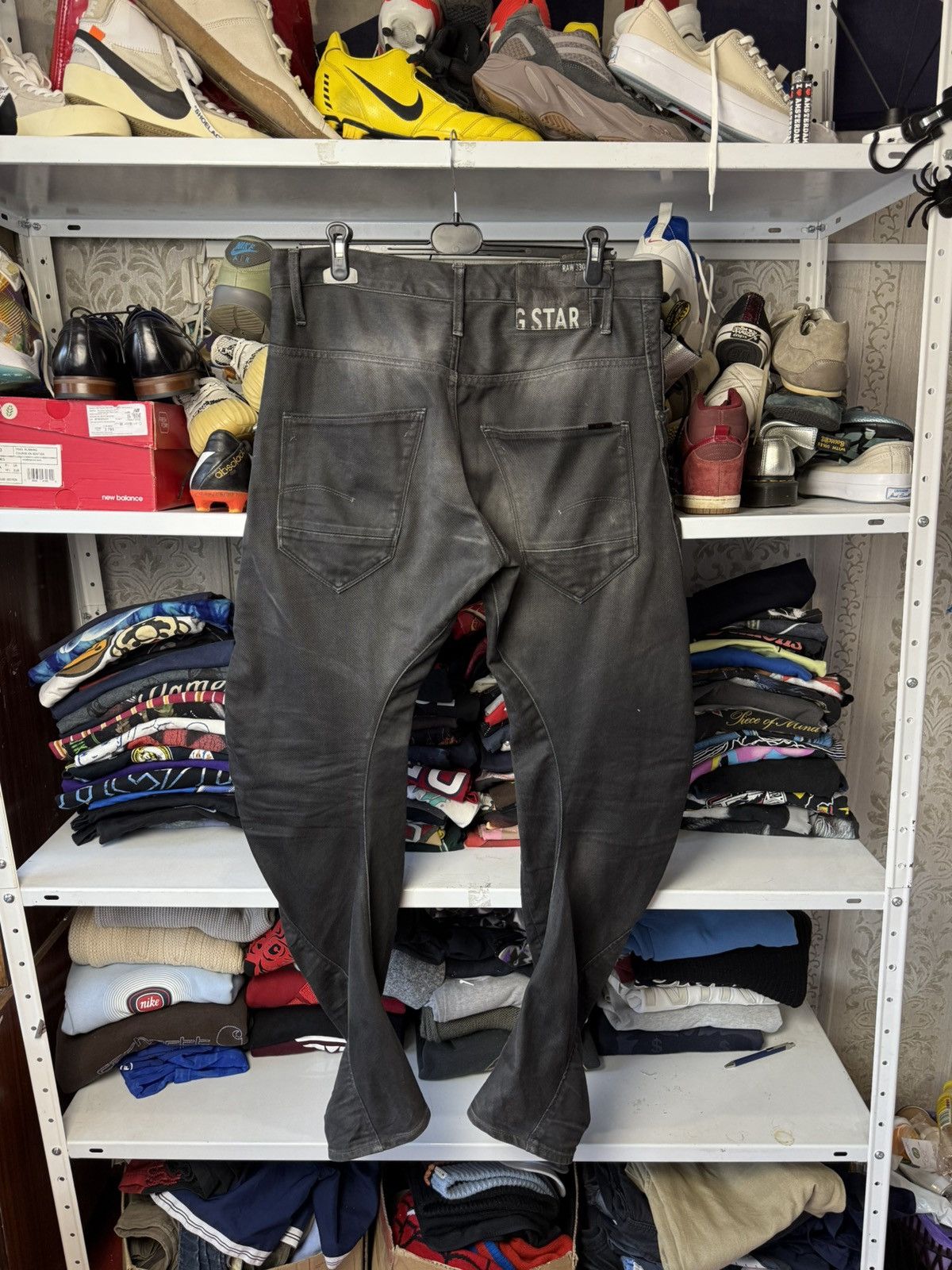 G-Star Rare Vintage G-Star Raw 3D Slim Pants 90's Y2K Size US 33 - 20 Thumbnail
