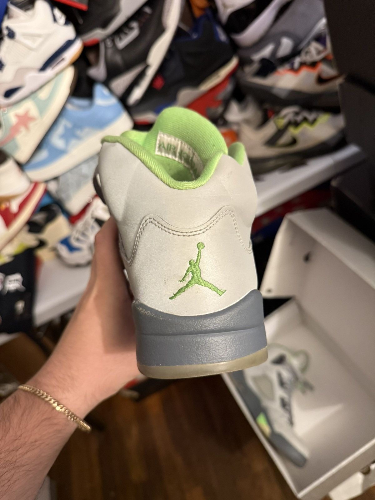 Jordan Brand Jordan retro 5 green bean size 9 Size US 9 / EU 42 - 4 Thumbnail
