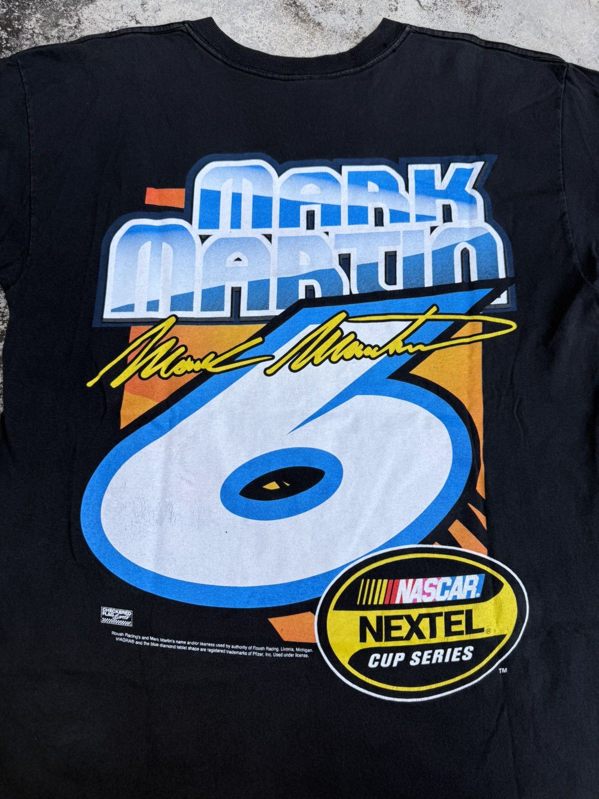 NASCAR Y2K Mark Martin Nascar tee Size US L / EU 52-54 / 3 - 5 Thumbnail