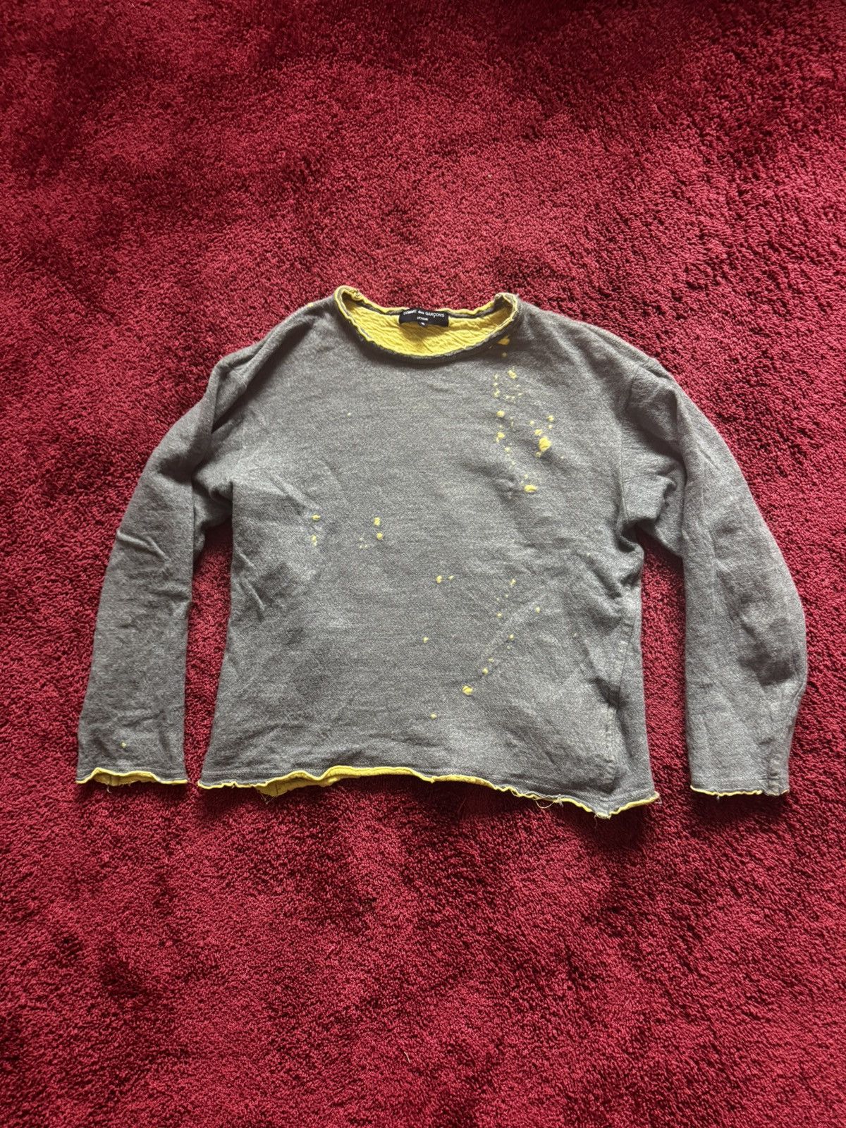Comme des Garcons Homme Comme des garçons double layered longsleeve Size US S / EU 44-46 / 1 - 1 Thumbnail