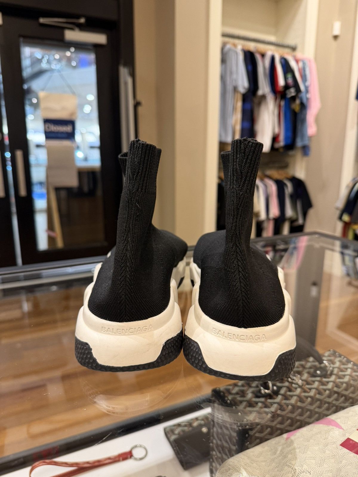 Balenciaga Balenciaga Speed Trainer -Black Size US 12 / EU 45 - 6 Thumbnail