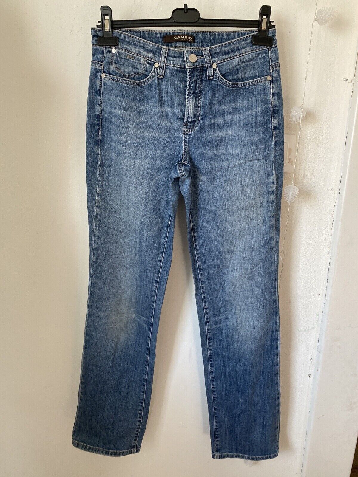 Other Cambio Jade jeans denim blue size 38 sk2411 Size 28" / US 6 / IT 42 - 1 Thumbnail