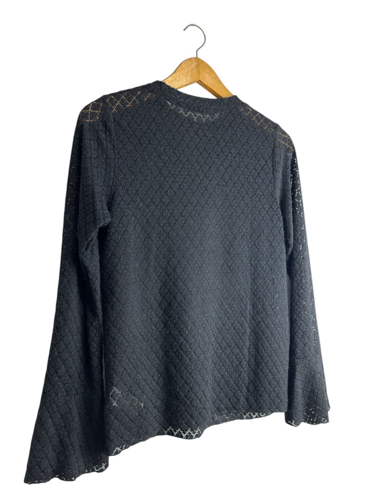 Issey Miyake × Japanese Brand × Yohji Yamamoto 2000s S MOS 2 BLUE UNDEFINED PATTERNED ISSEY YOHJI STYLE Size M / US 6-8 / IT 42-44 - 8 Thumbnail
