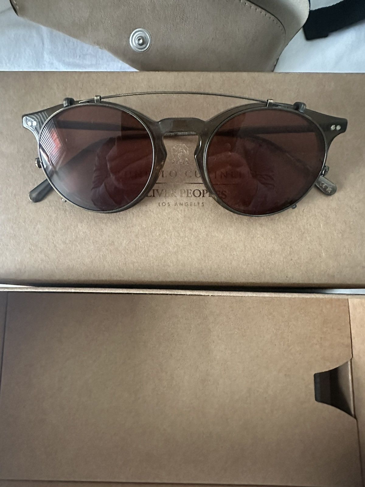 Oliver Peoples Oliver Peoples Eduardo Sunglasses Size ONE SIZE - 1 Thumbnail