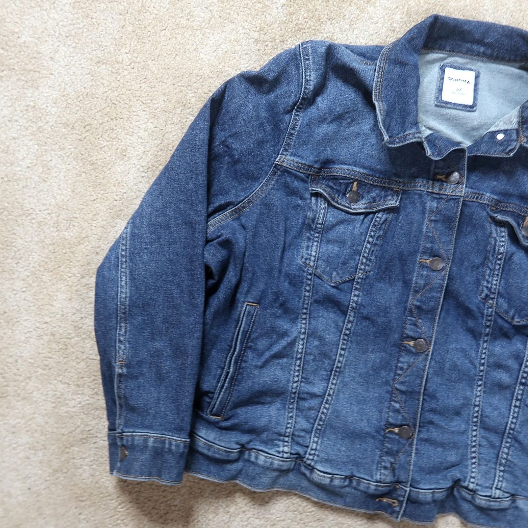 Denime VINTAGE not? (no) Size L / US 10 / IT 46 - 2 Thumbnail
