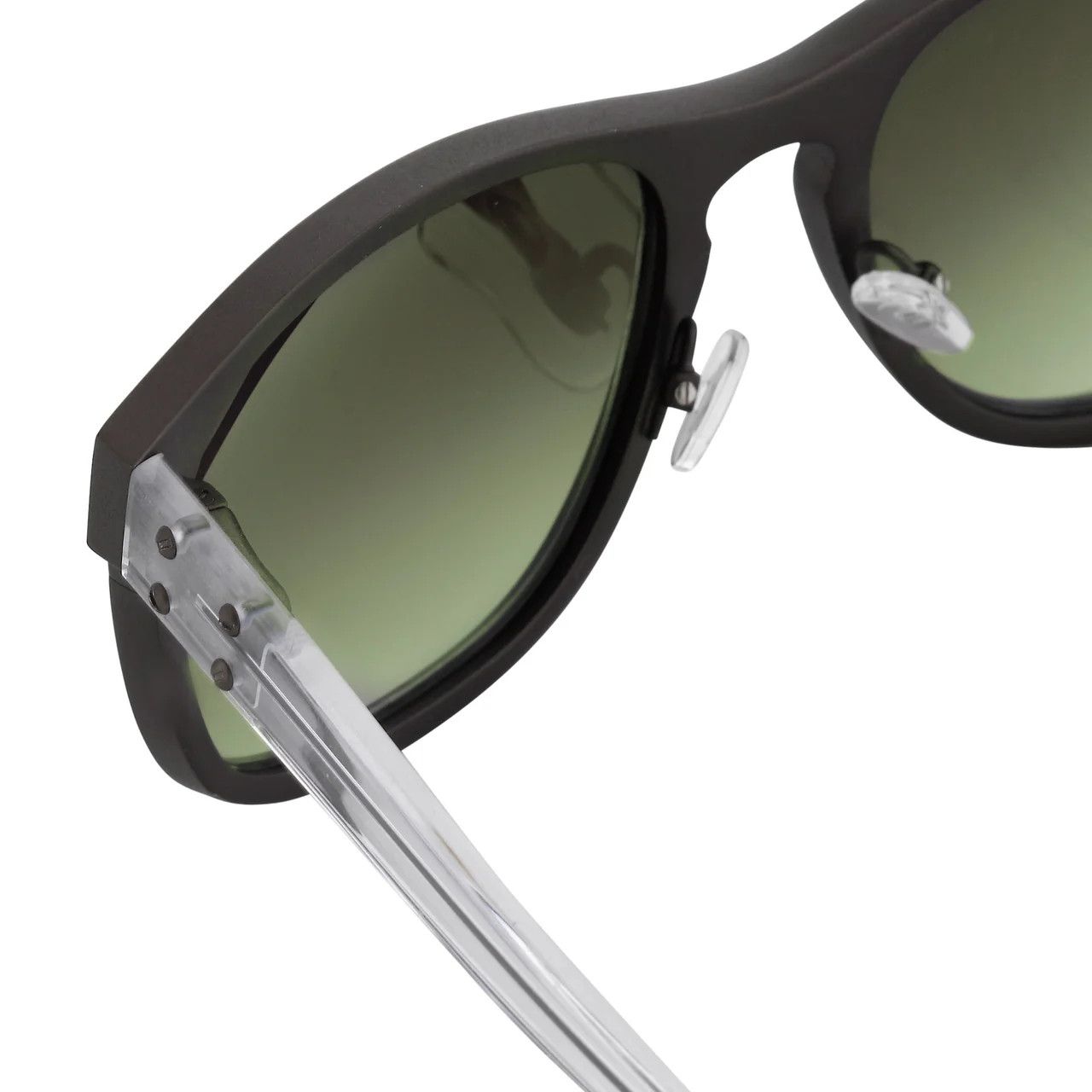 Dior Kris Van Assche Sunglasses D-Frame Matte Brown and Green Size ONE SIZE - 3 Thumbnail