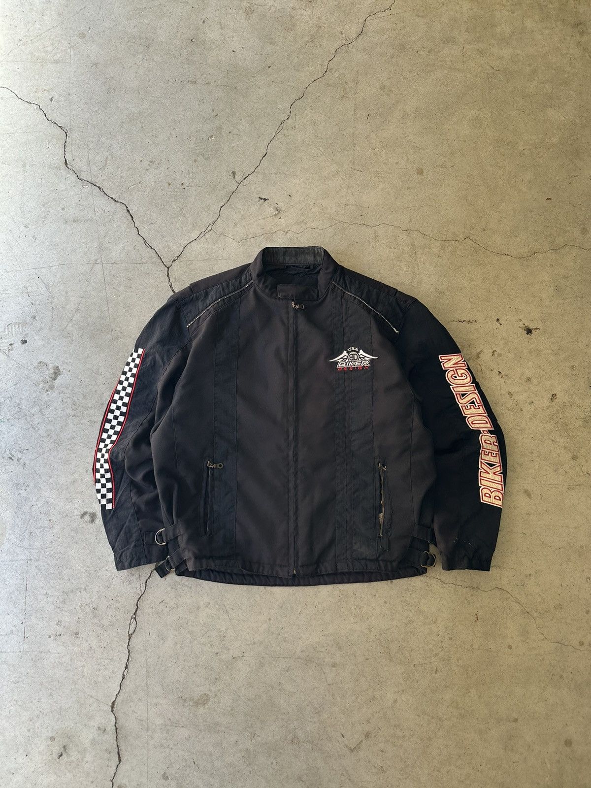 Fox Racing Vintage Y2K Biker Racing jacket Size US L / EU 52-54 / 3 - 1 Thumbnail