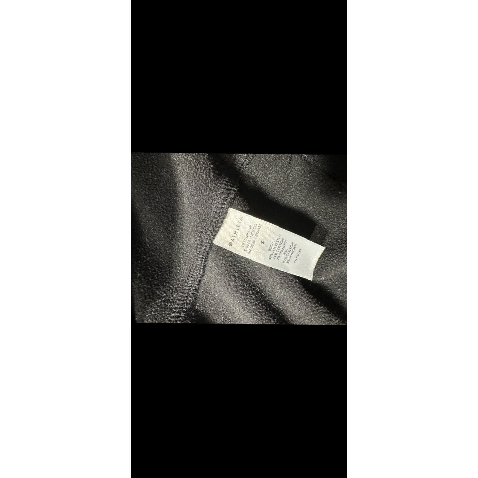 Athleta Athleta Women Jacket Full Zip Hoodie/Coat Black Size S Athleisure Size S / US 4 / IT 40 - 4 Thumbnail