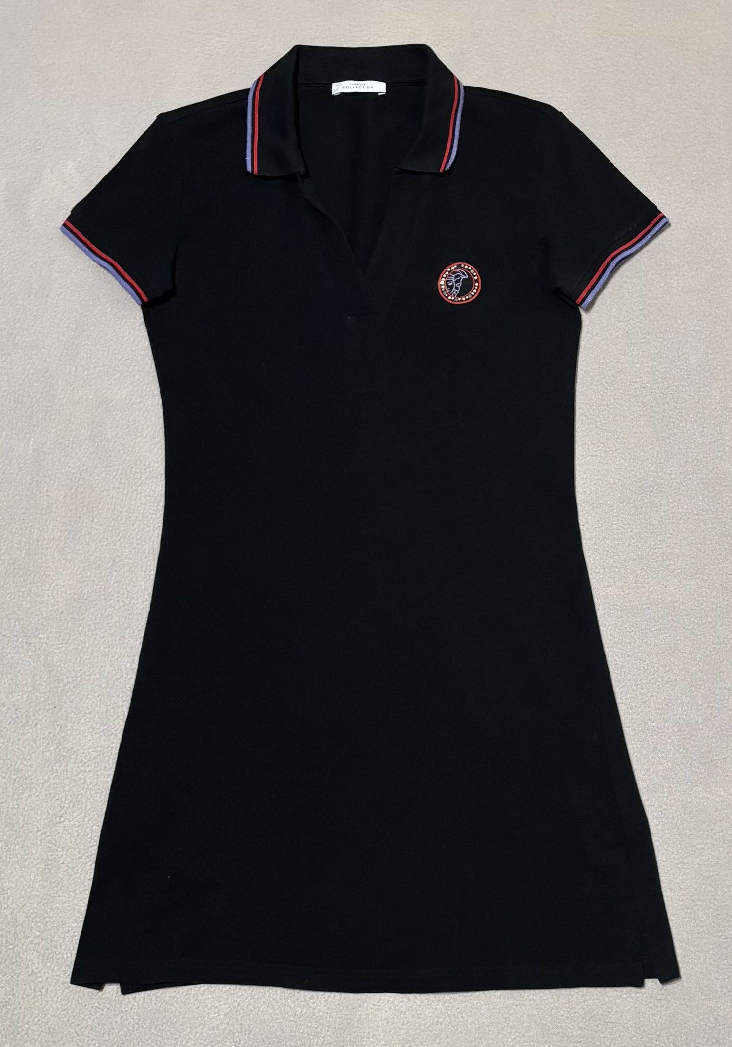 Versace Versace Collection Black Polo Dress Size 42 Size M / US 6-8 / IT 42-44 - 3 Thumbnail