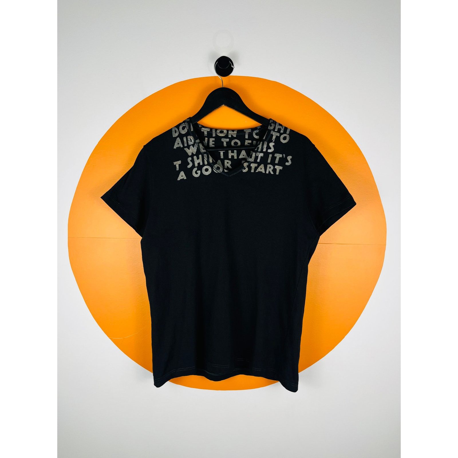 Maison Margiela AW11 Maison Margiela Aids T-shirt Garment Dyed V 