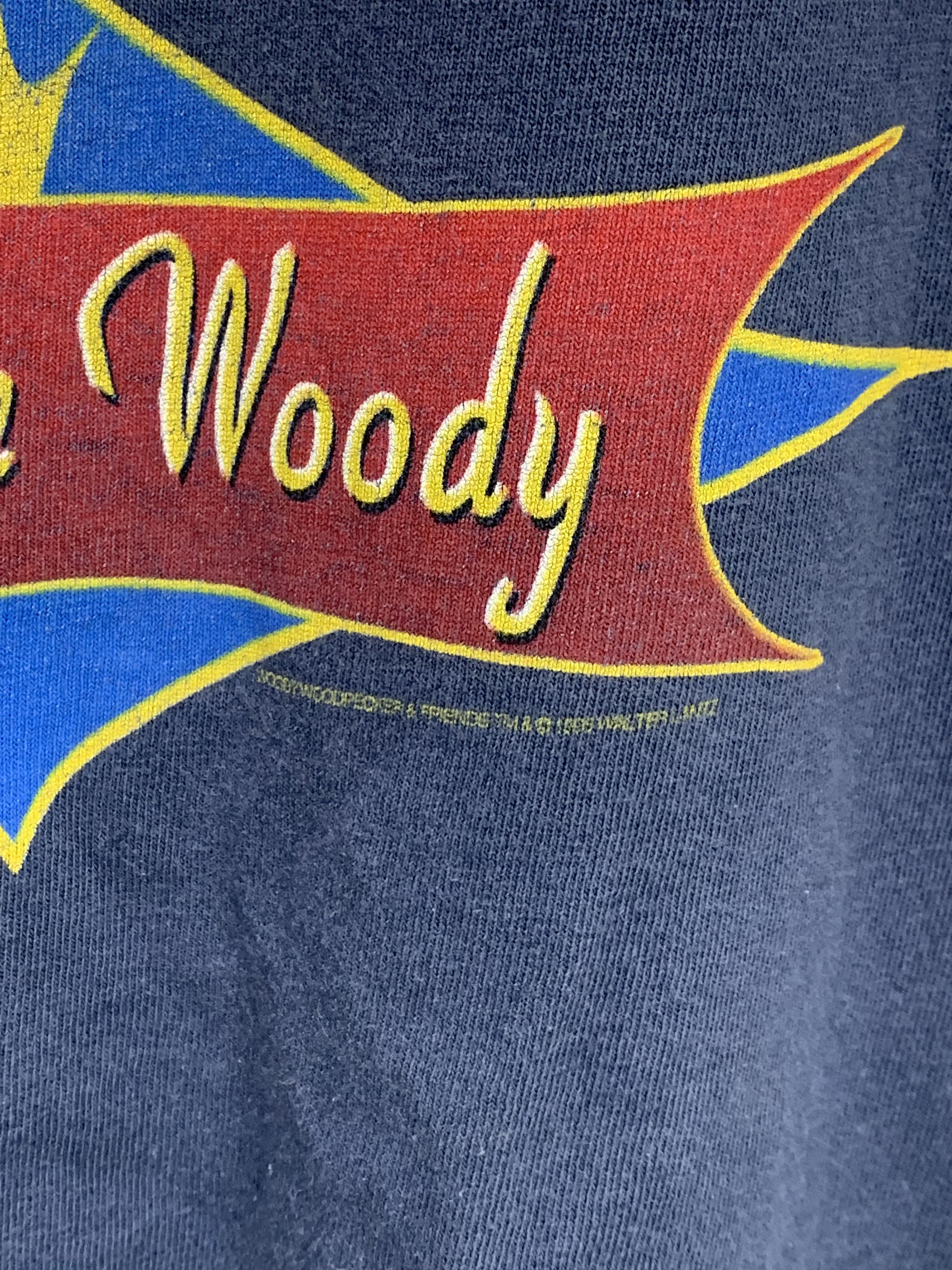 Cartoon Network Vintage 90s Universal Studios Woody Woodpecker Tee TA0183 Size US L / EU 52-54 / 3 - 7 Thumbnail