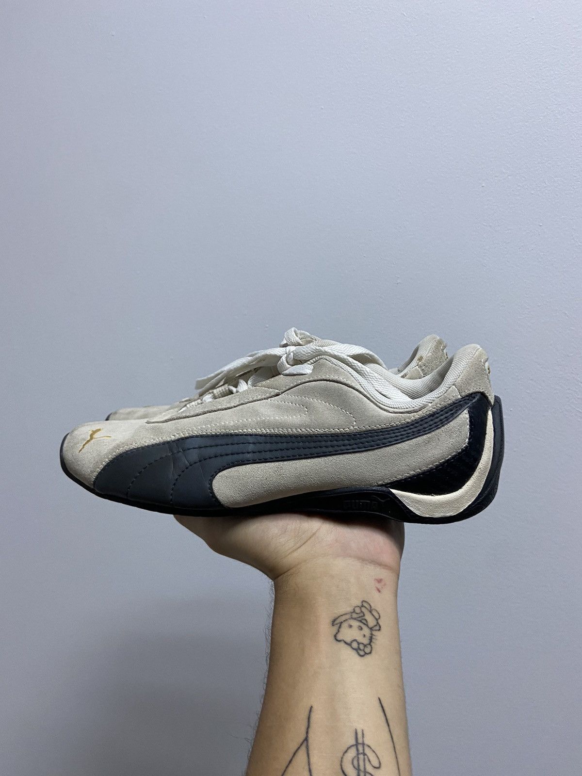 Puma × Vintage Puma Suede Vintage Sneakers Low Top speed cat womans Size US 6.5 / IT 36.5 - 3 Thumbnail
