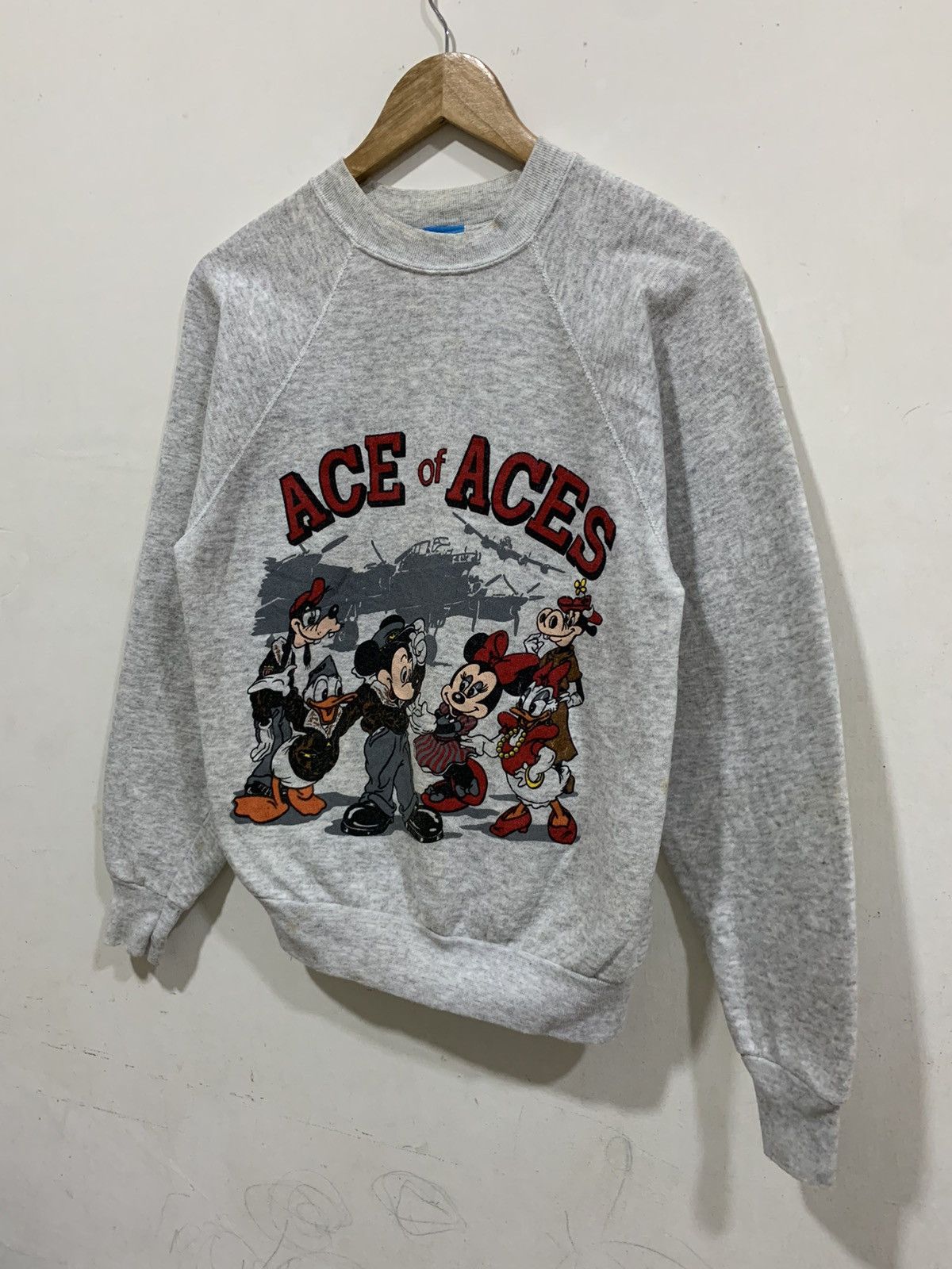 Arc'teryx × Mickey Mouse × Vintage Vintage Mickey Ace Of Aces Sweatshirt S Size US S / EU 44-46 / 1 - 4 Thumbnail