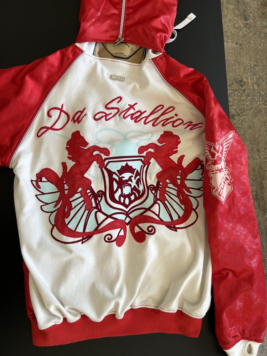 Vintage ROCKY DA STALLION Full Zip Hoodie Creating Limitless Heights Size US M / EU 48-50 / 2 - 3 Thumbnail