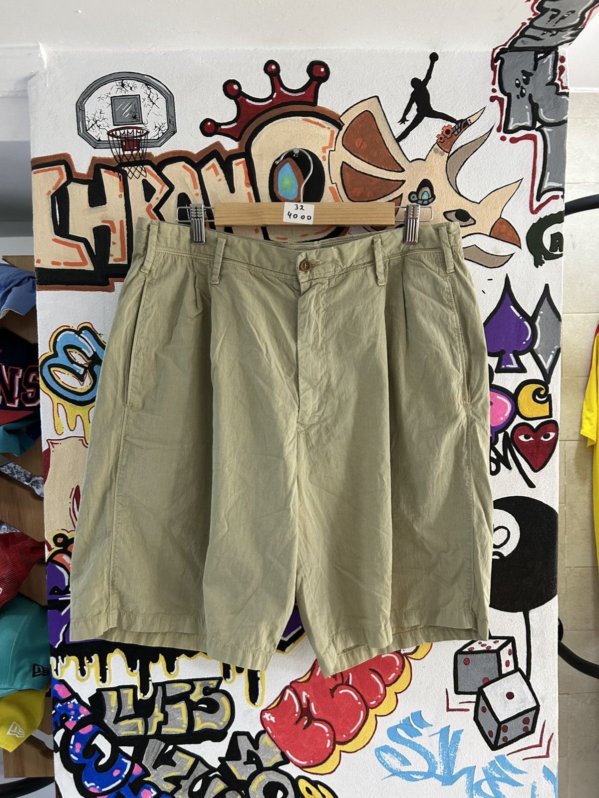 C.P. Company × Massimo Osti × Vintage 1887 Co Company Nylon Shorts Size US 32 / EU 48 - 1 Thumbnail