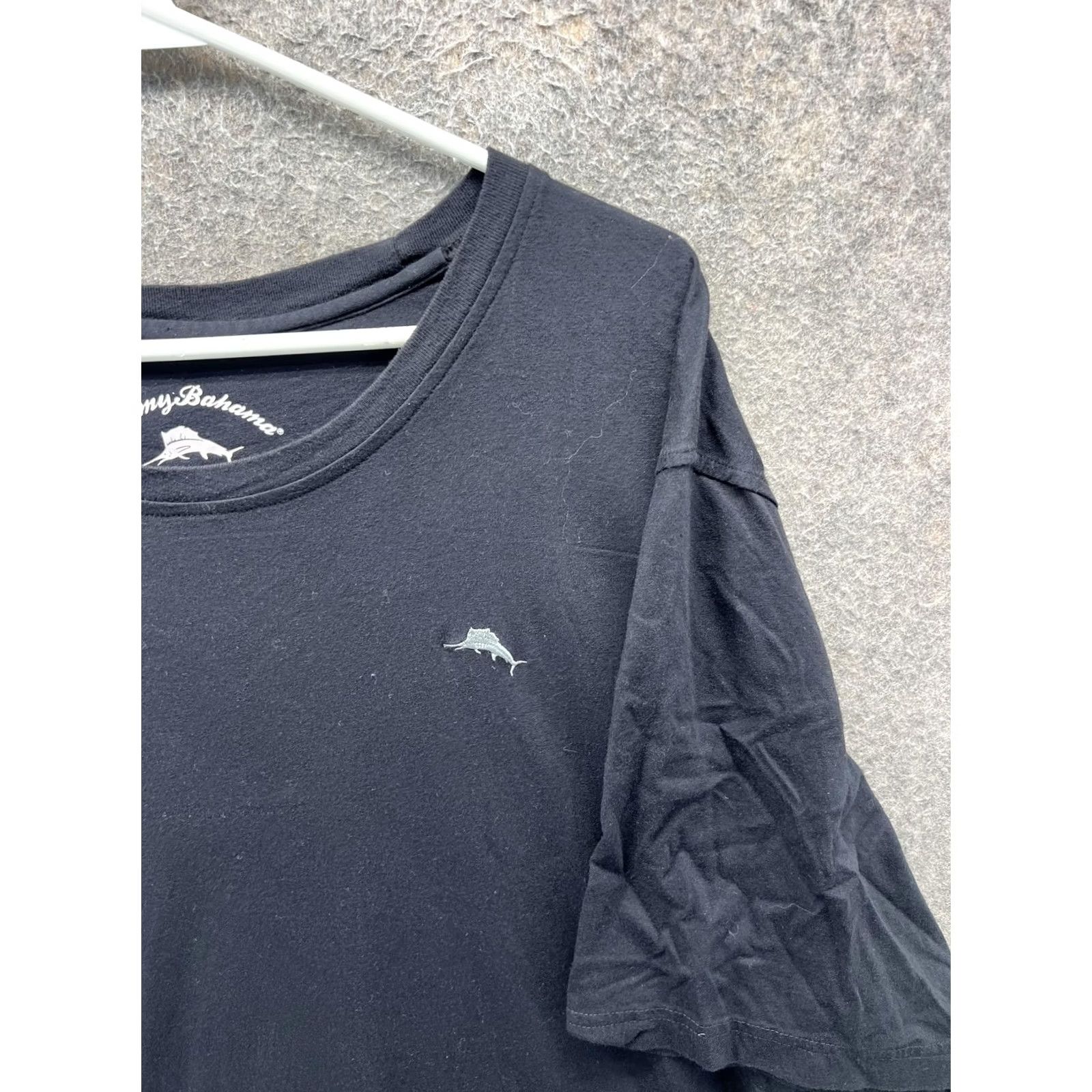 Tommy Bahama Tommy Bahama Shirt Mens 2XL Black Marlin Logo Crewneck Tee Tagless Soft Cotton Modal T-Shirt Short Sleeve Size US XXL / EU 58 / 5 - 7 Thumbnail