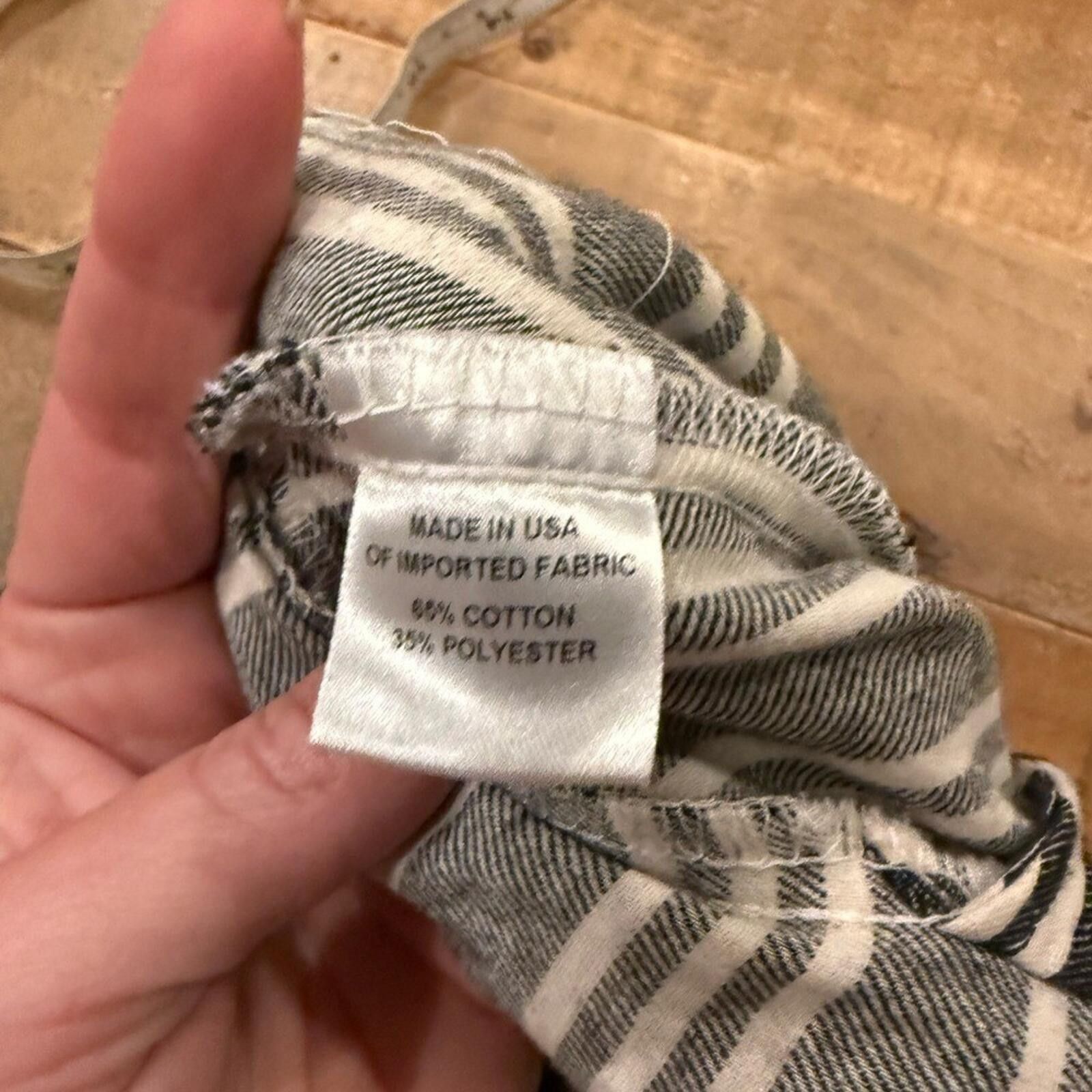 Other Anthropologie Drew Striped Drawstring Waist Jumpsuit NWOT S Size 28" / US 6 / IT 42 - 12 Thumbnail