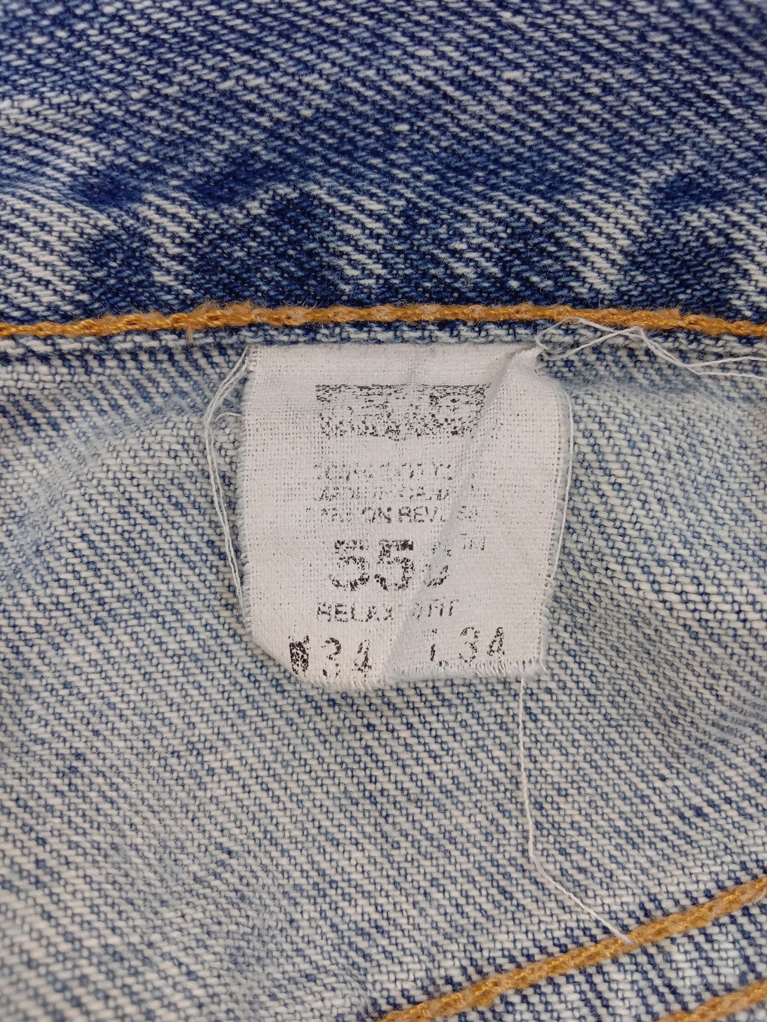 Levi's Vintage 90s Levi's 550 Jeans Blue Wash Denim Size US 34 / EU 50 - 13 Thumbnail