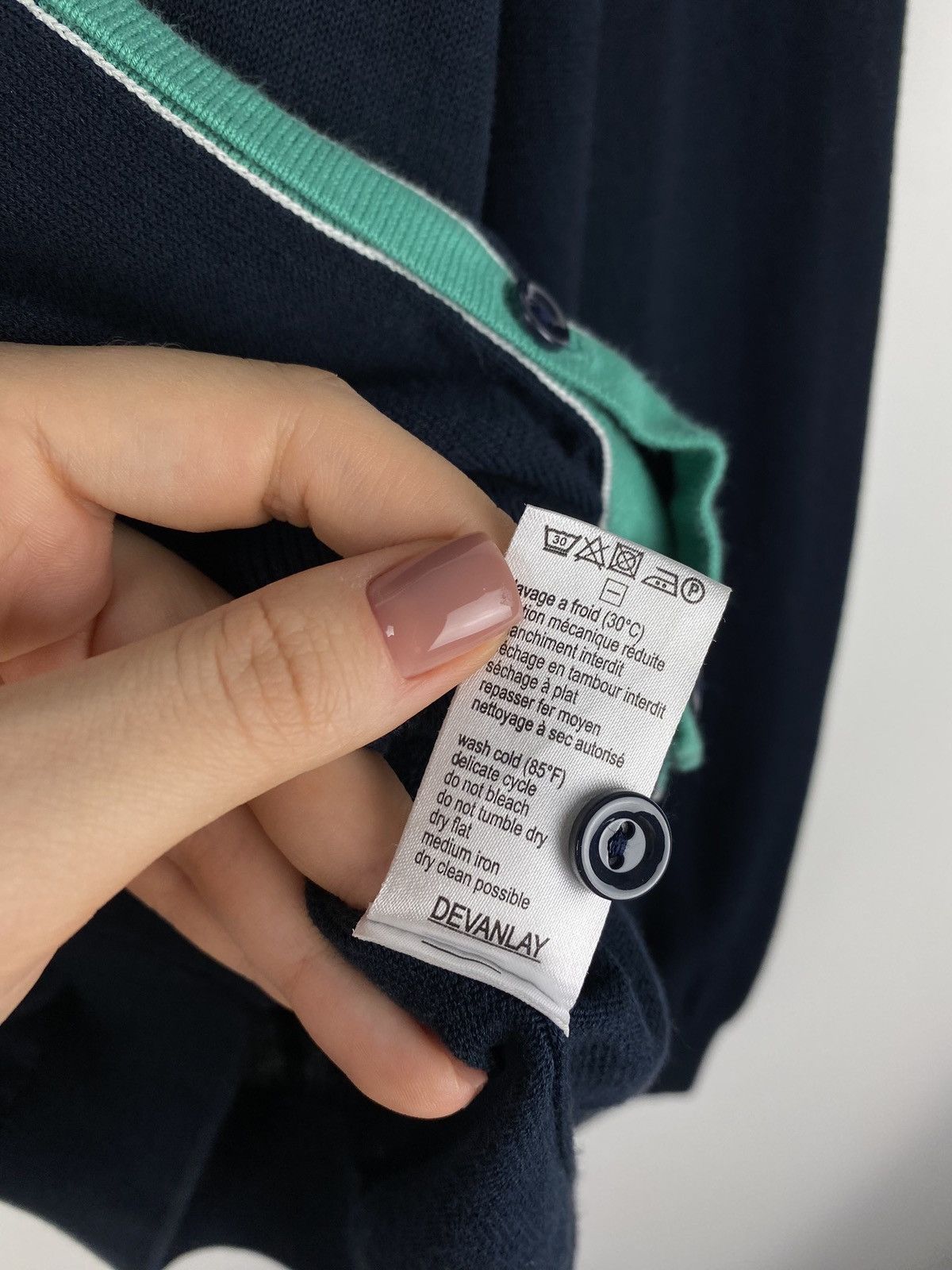 Lacoste Lacoste men’s button front cardigan sweater size 4 Size US L / EU 52-54 / 3 - 12 Thumbnail