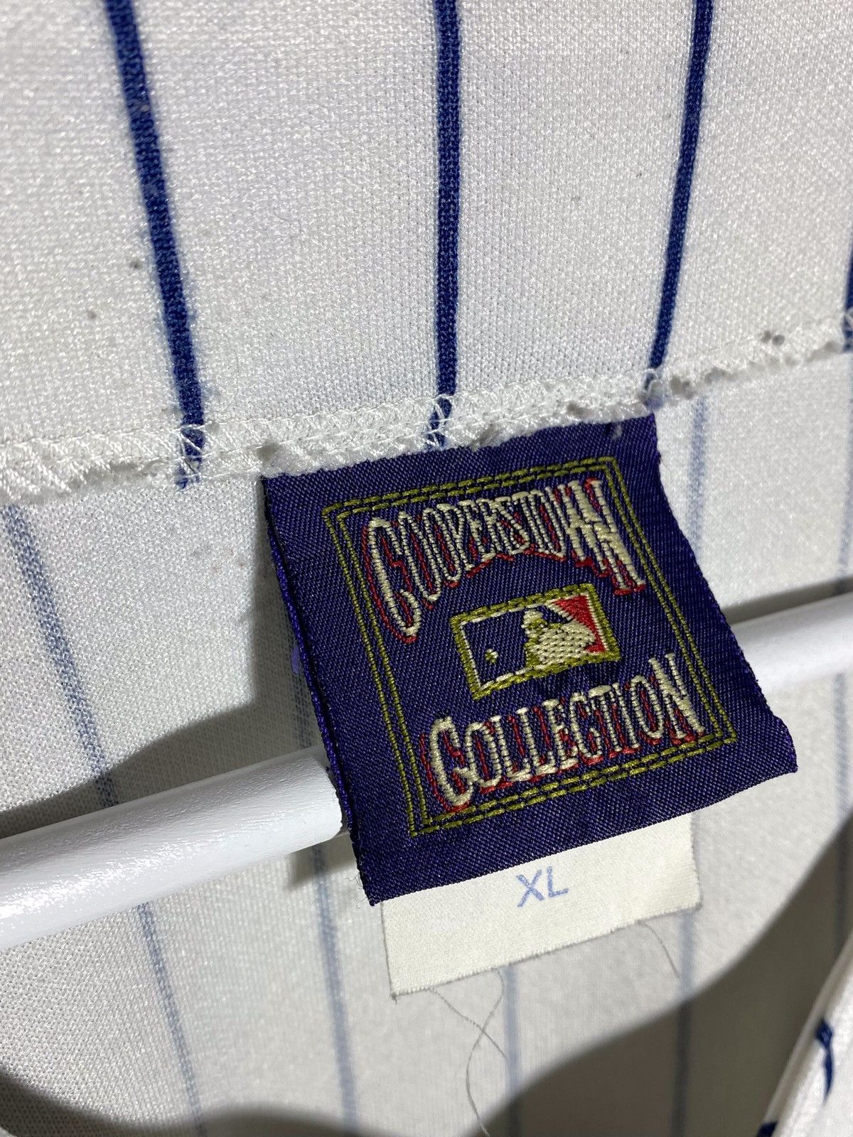 MLB × New York Yankees × Vintage Vintage New Tork Yankees Baseball Jersey Stripped Button Up Size US XL / EU 56 / 4 - 12 Thumbnail