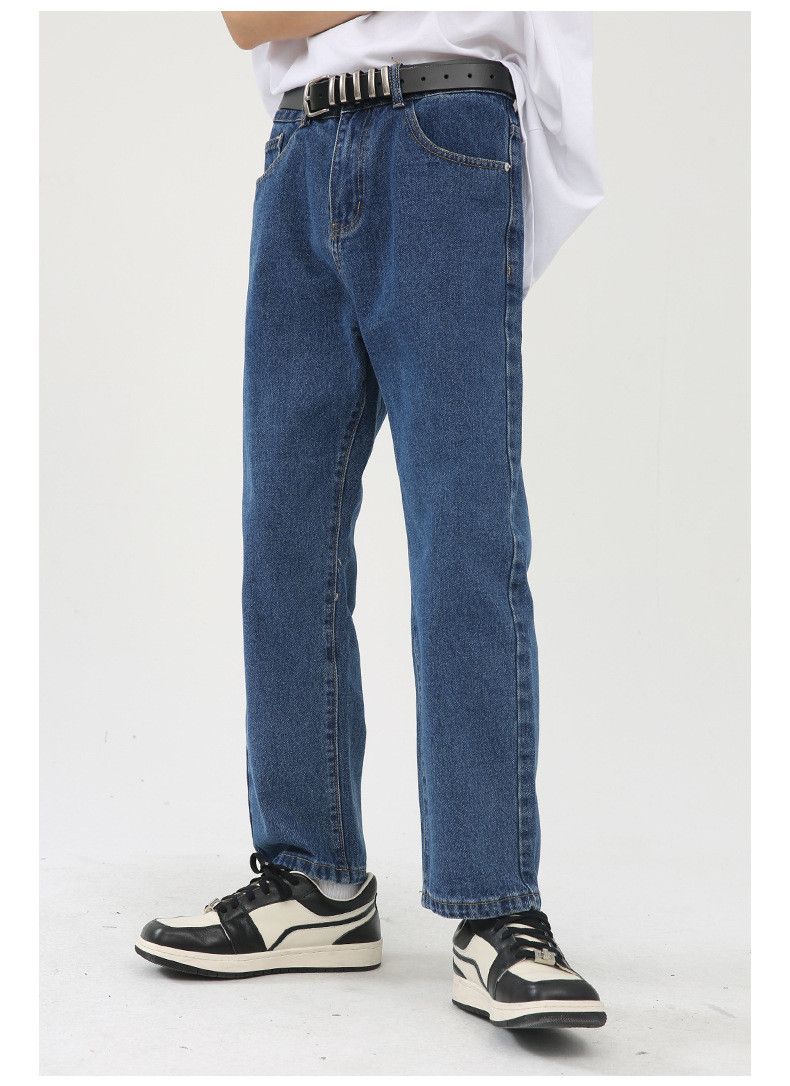 Japanese Brand × Jean Japanese retro trend casual straight classic jeans Size US 32 / EU 48 - 2 Thumbnail
