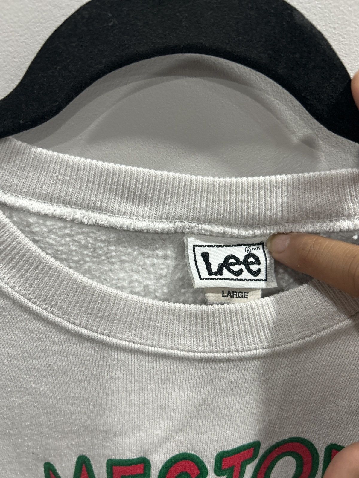 Lee × Vintage Vintage Lee’s Sweatshirt Crewneck Size US L / EU 52-54 / 3 - 3 Thumbnail